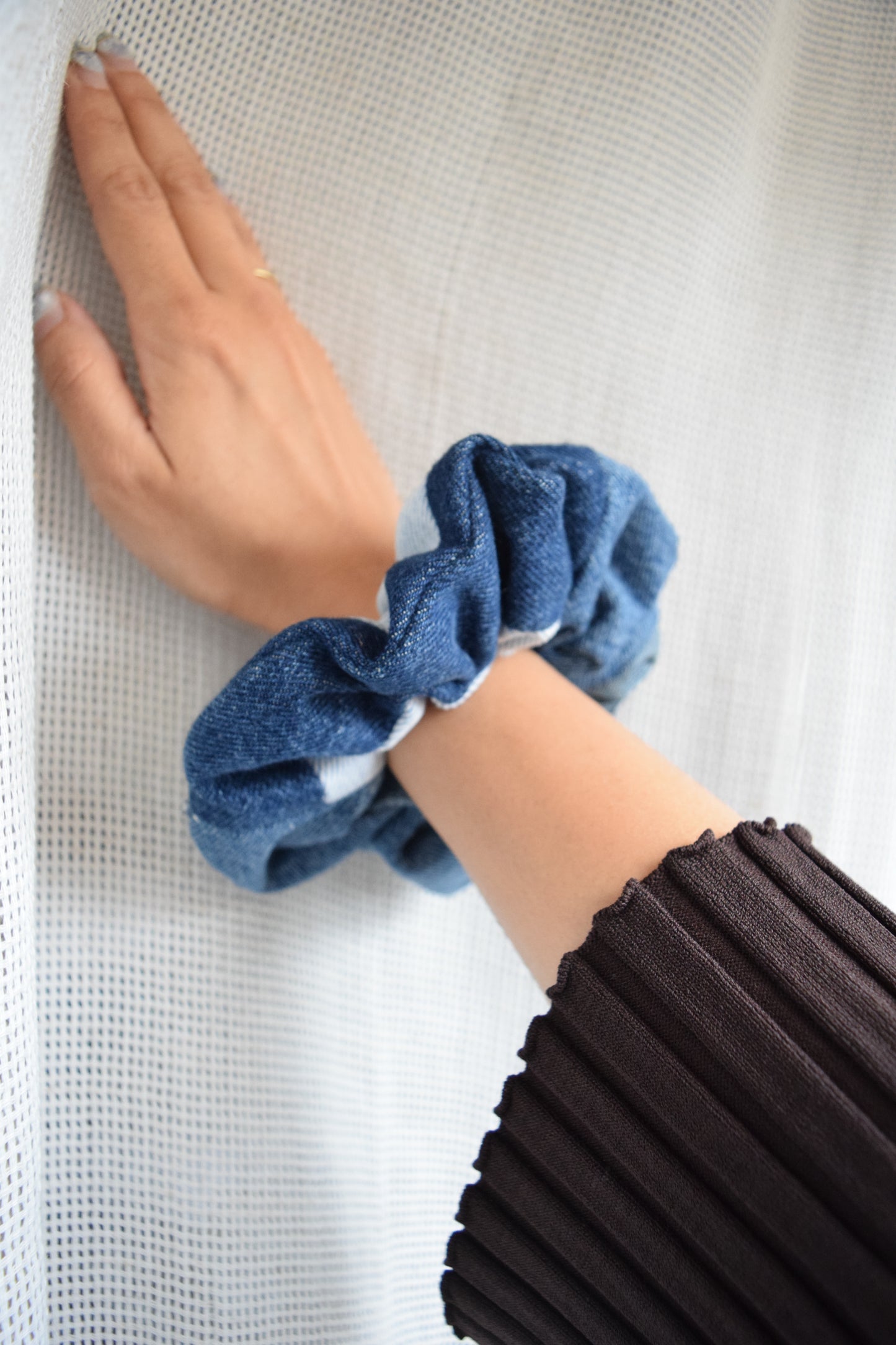 Denim Scrunchies