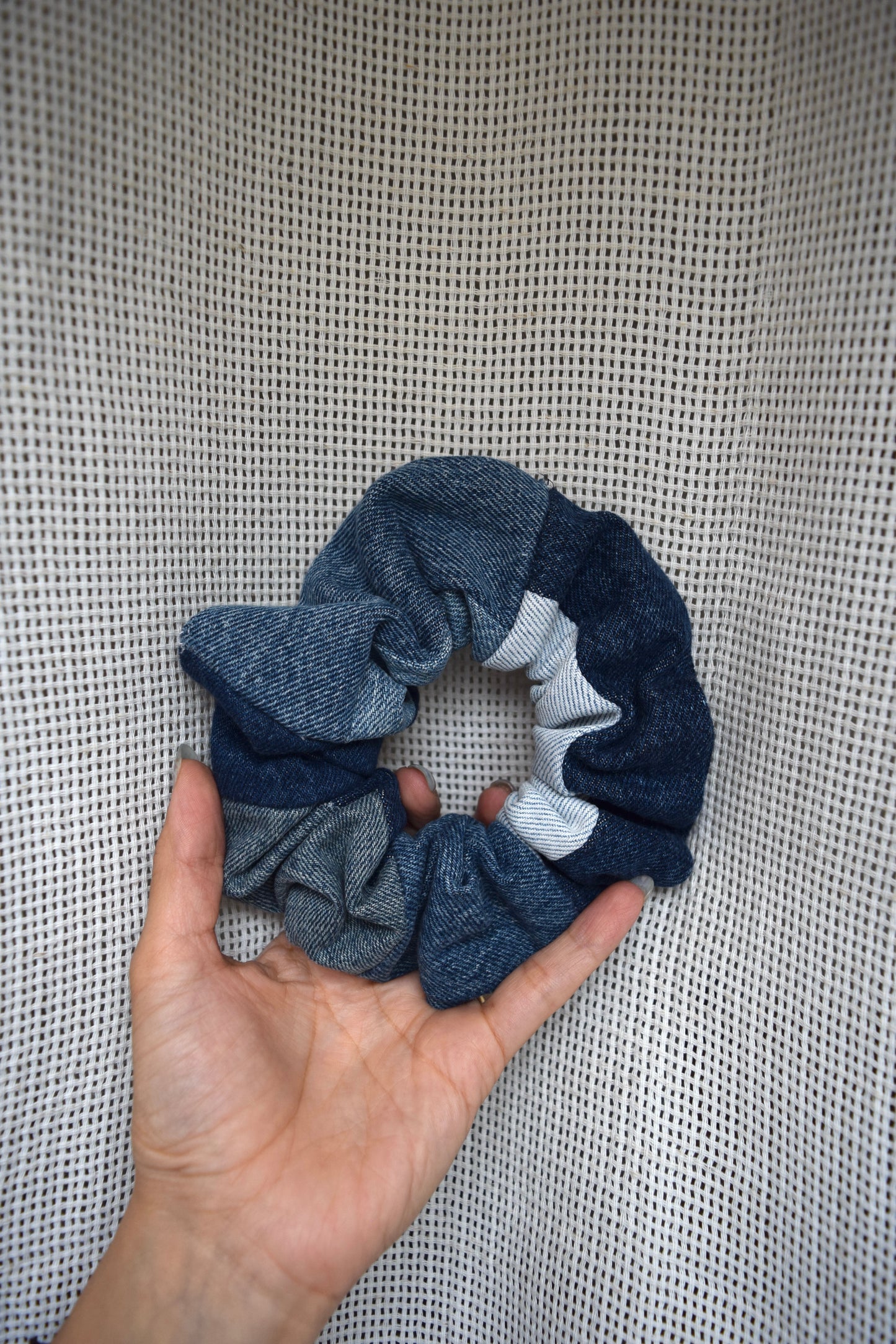 Denim Scrunchies