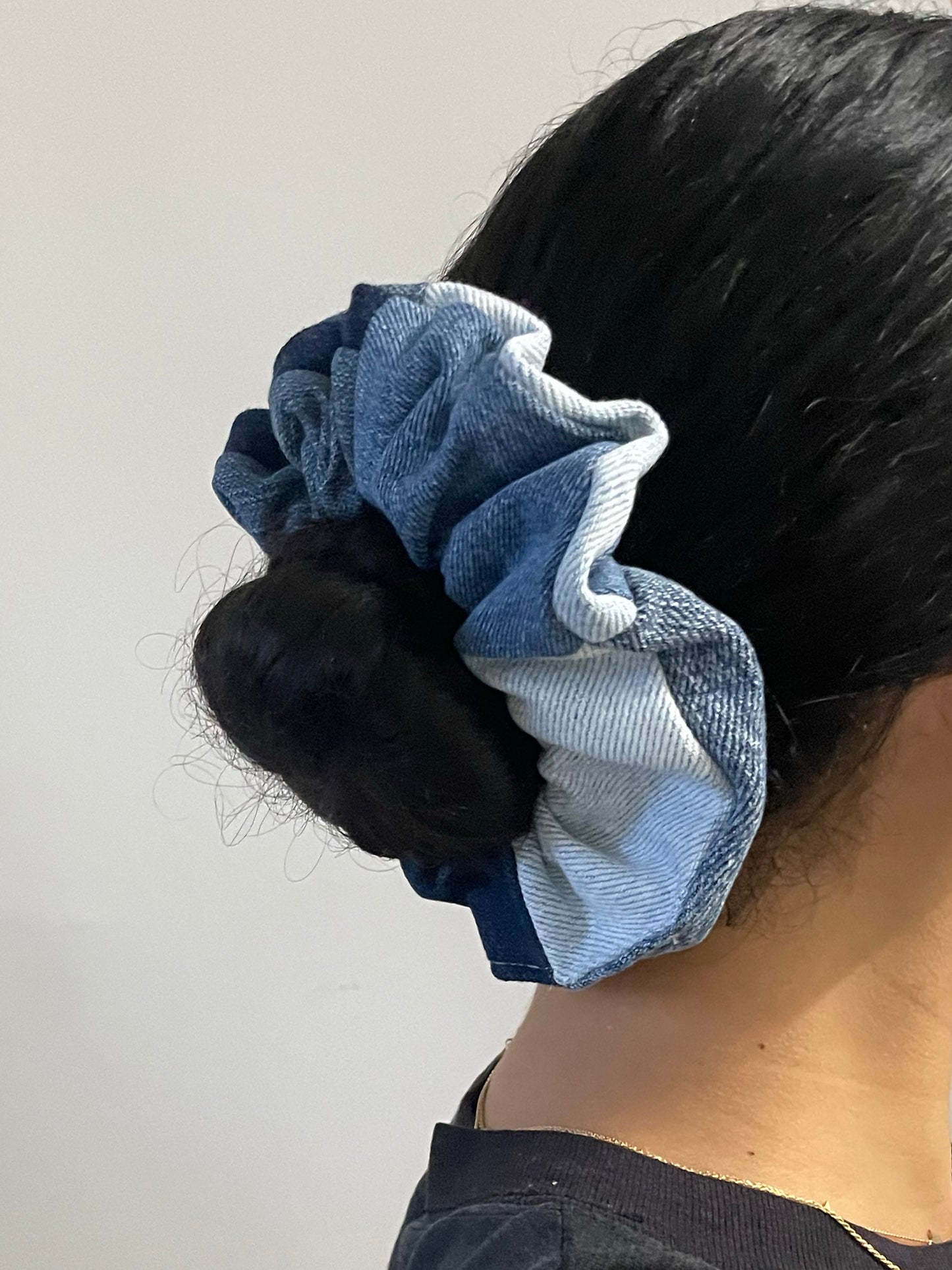 Denim Scrunchies