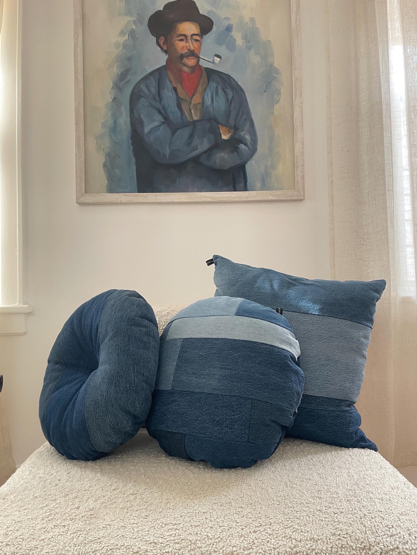 Round Pillow Cover 18''