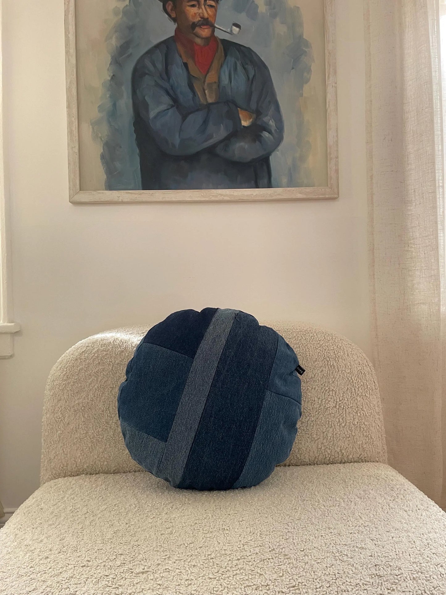 Round Pillow Cover 18''