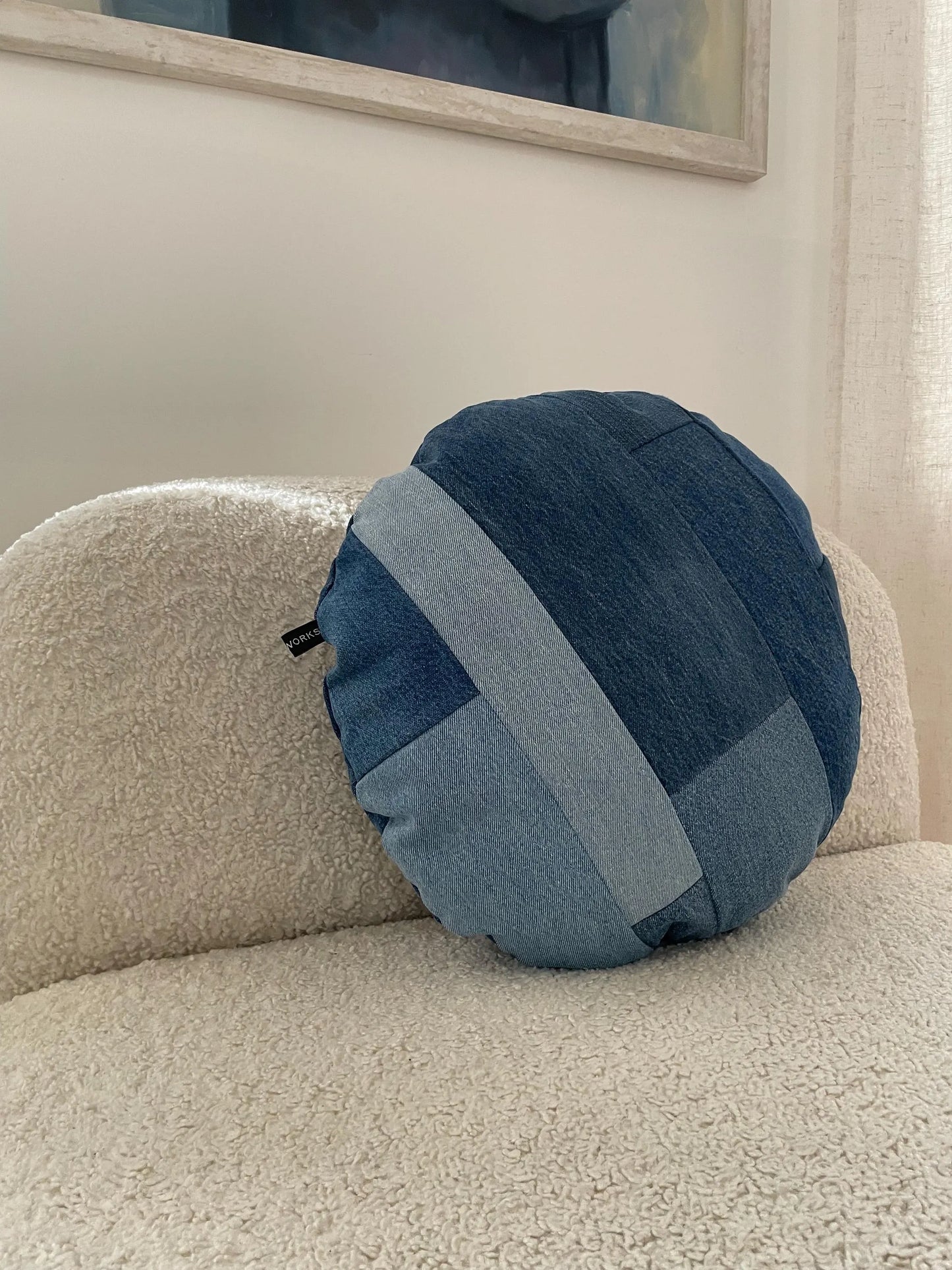 Round Pillow Cover 18''