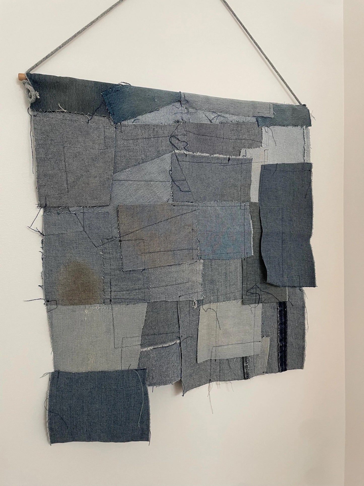 Denim Wall Art/ Tapestry