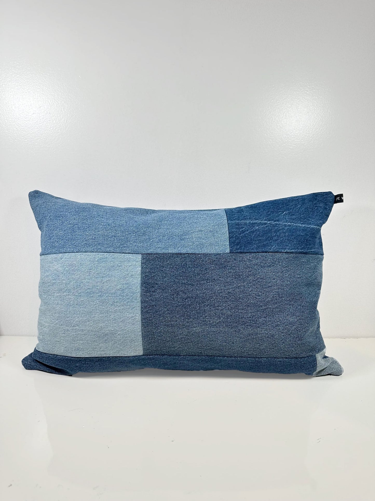 Denim Pillow Cover 14'' x 22''