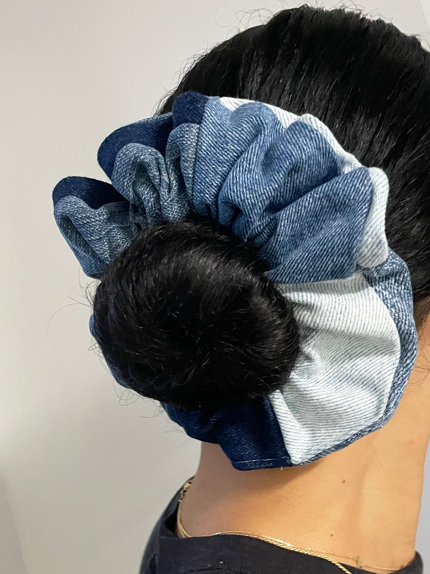 Denim Scrunchies