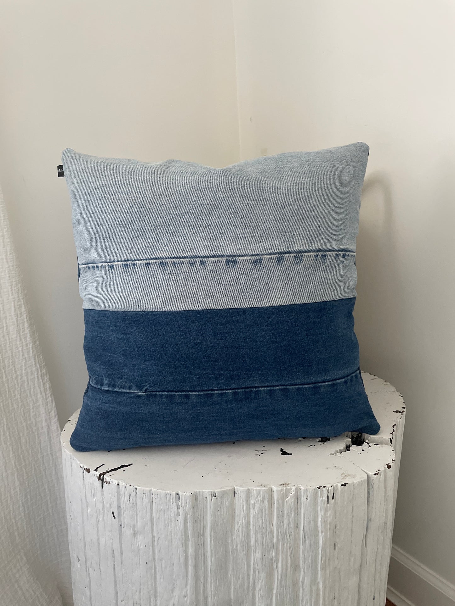 Denim Pillow Cover