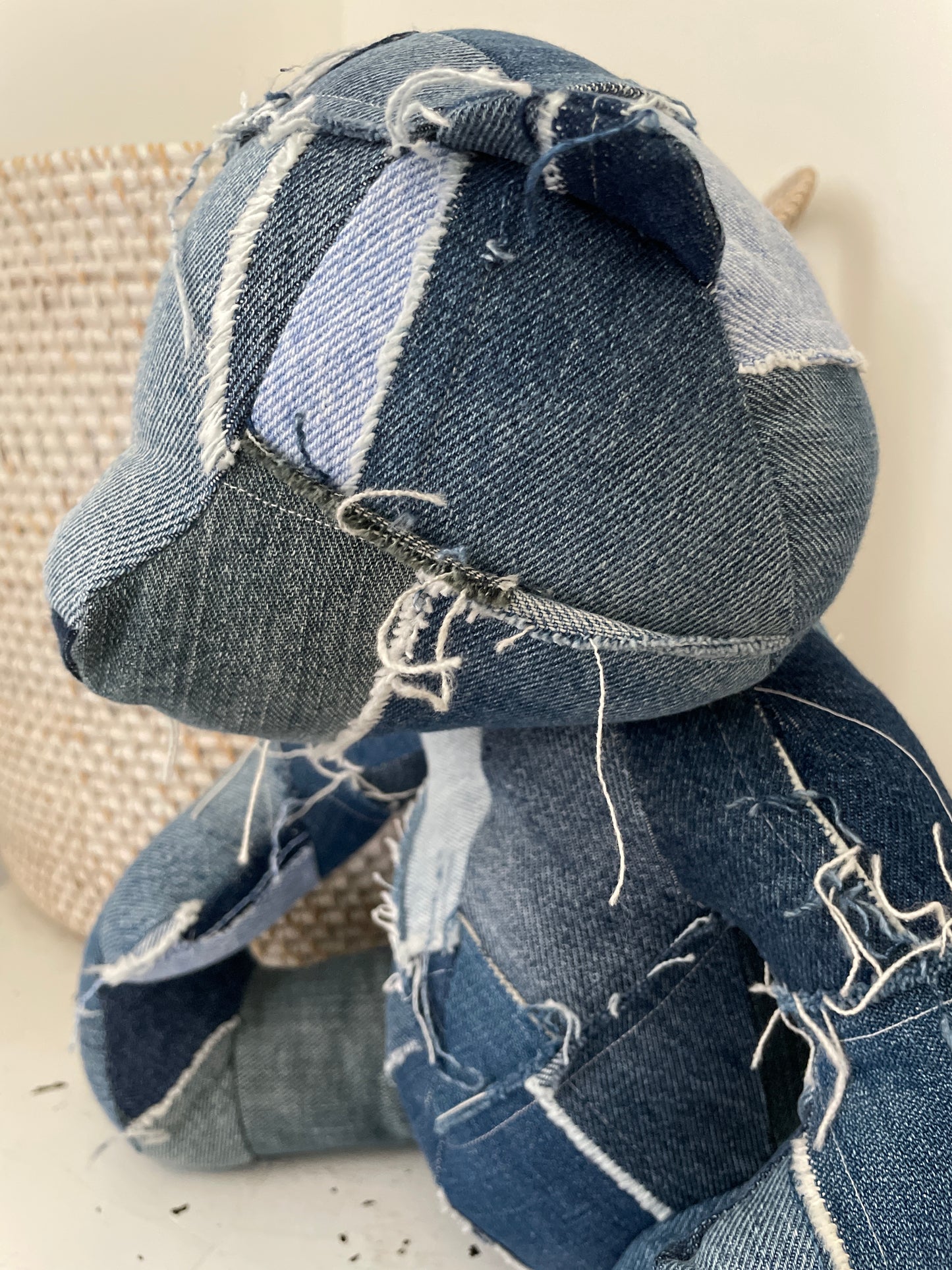 Denim Bear 13”