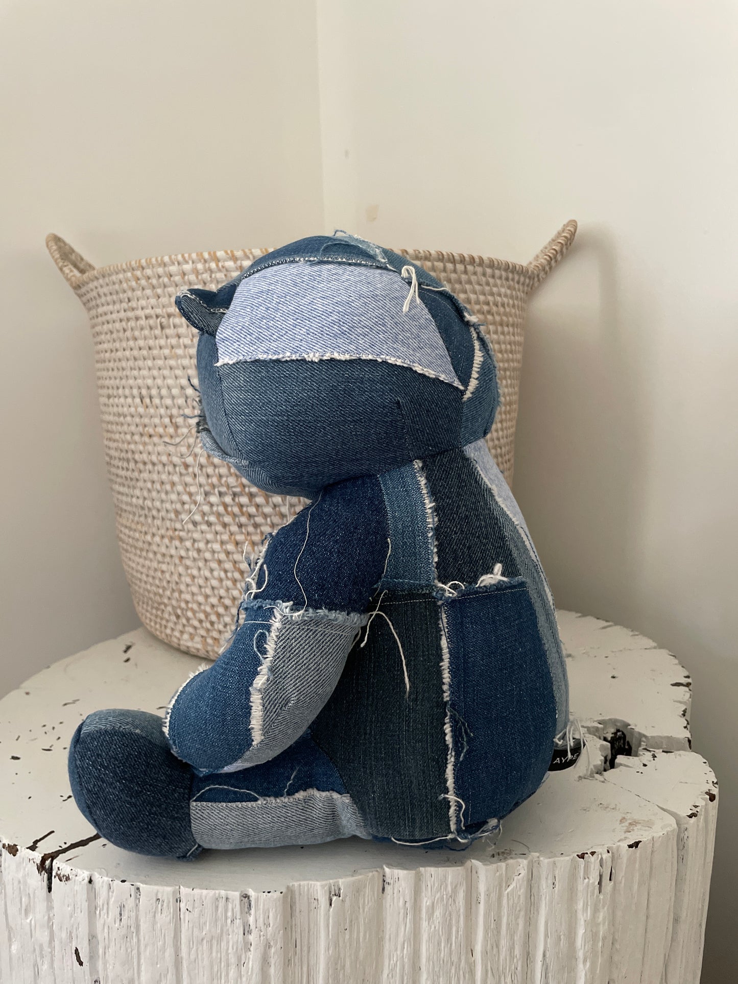 Denim Bear 13”