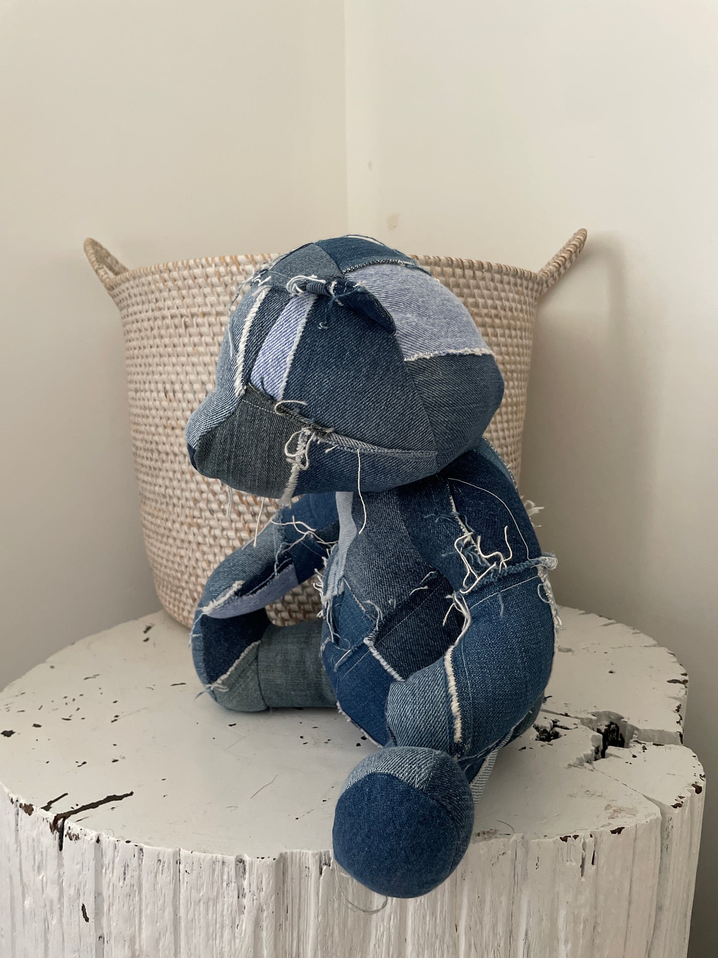 Denim Bear 13”