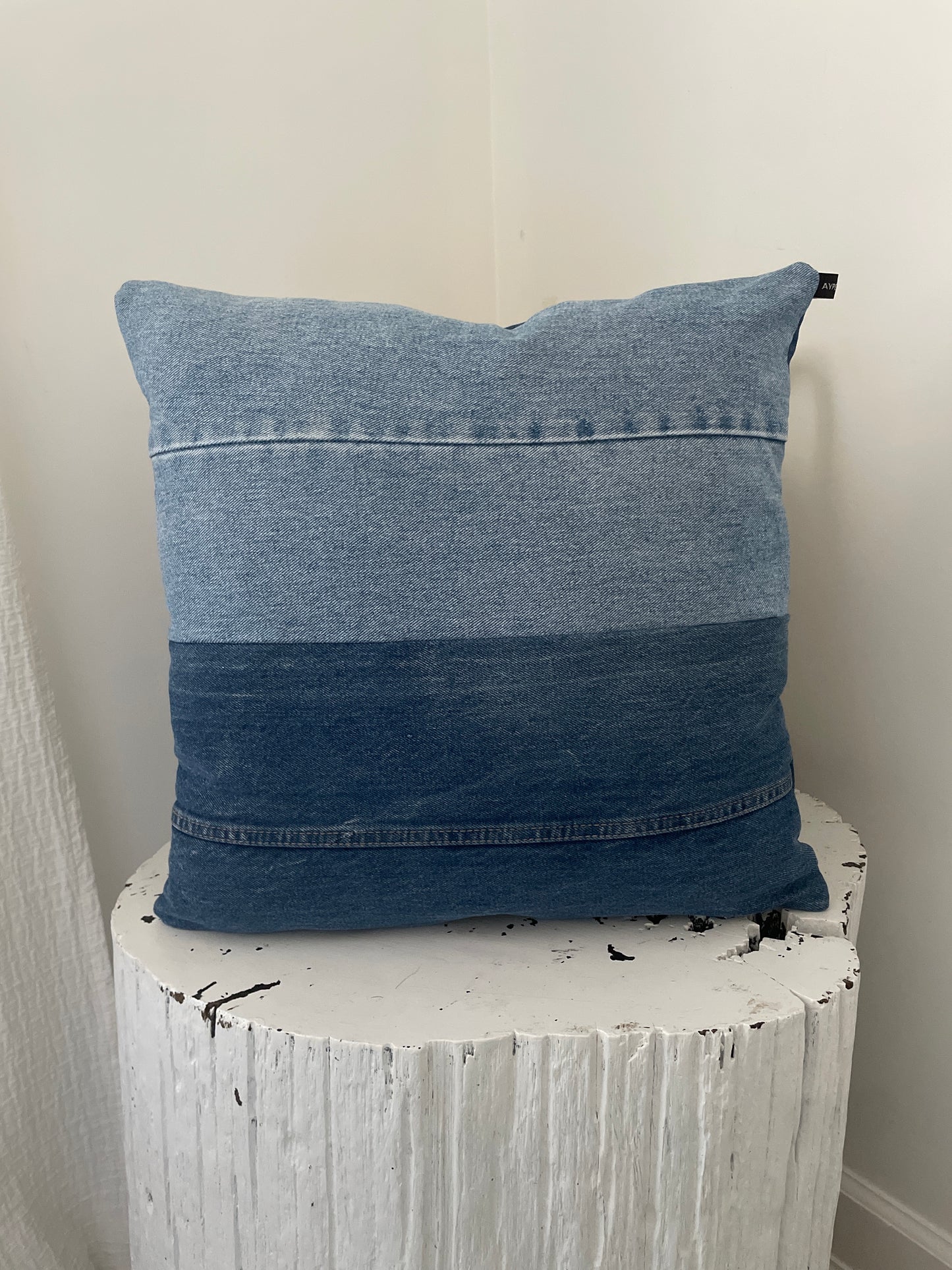 Denim Pillow Cover