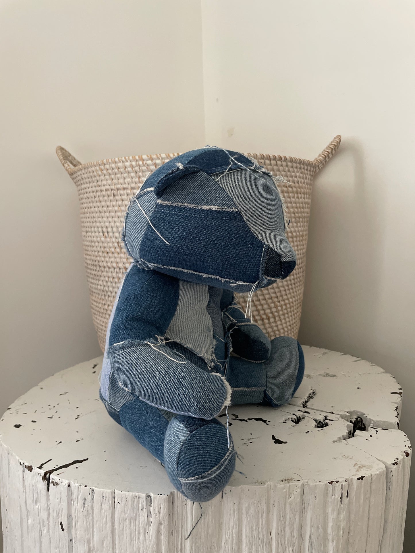 Denim Bear 13”