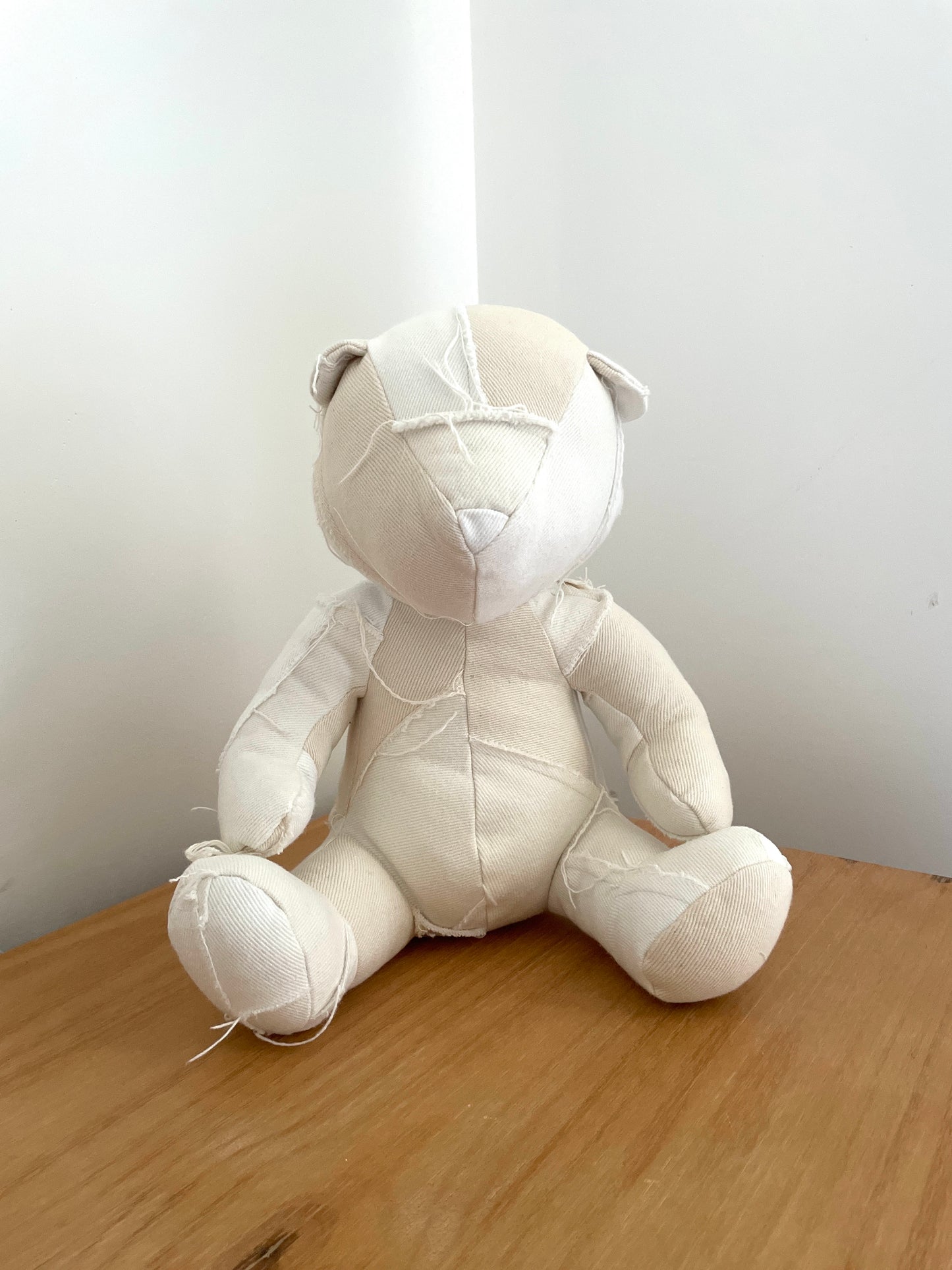 White Denim Bear