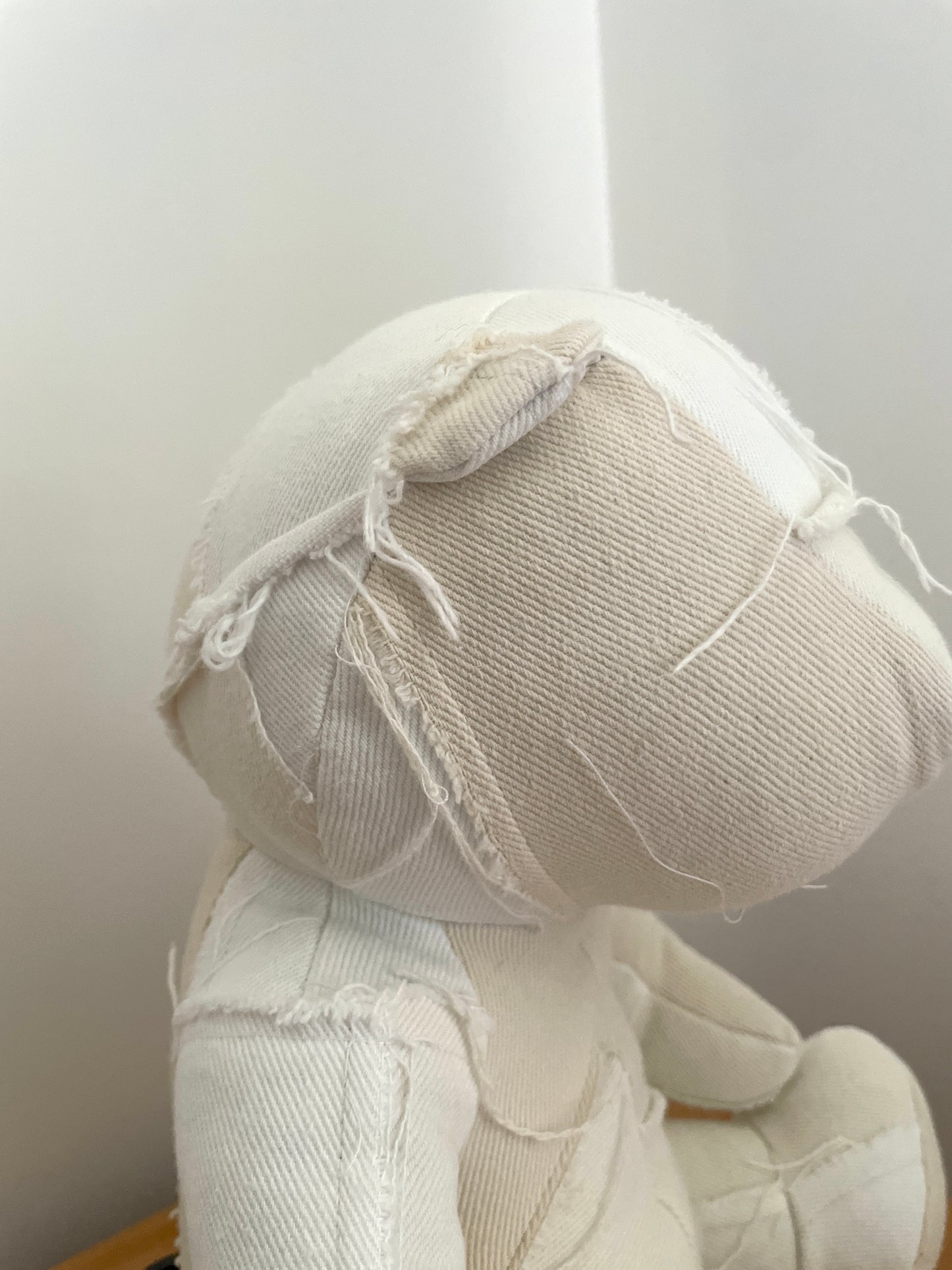 White Denim Bear