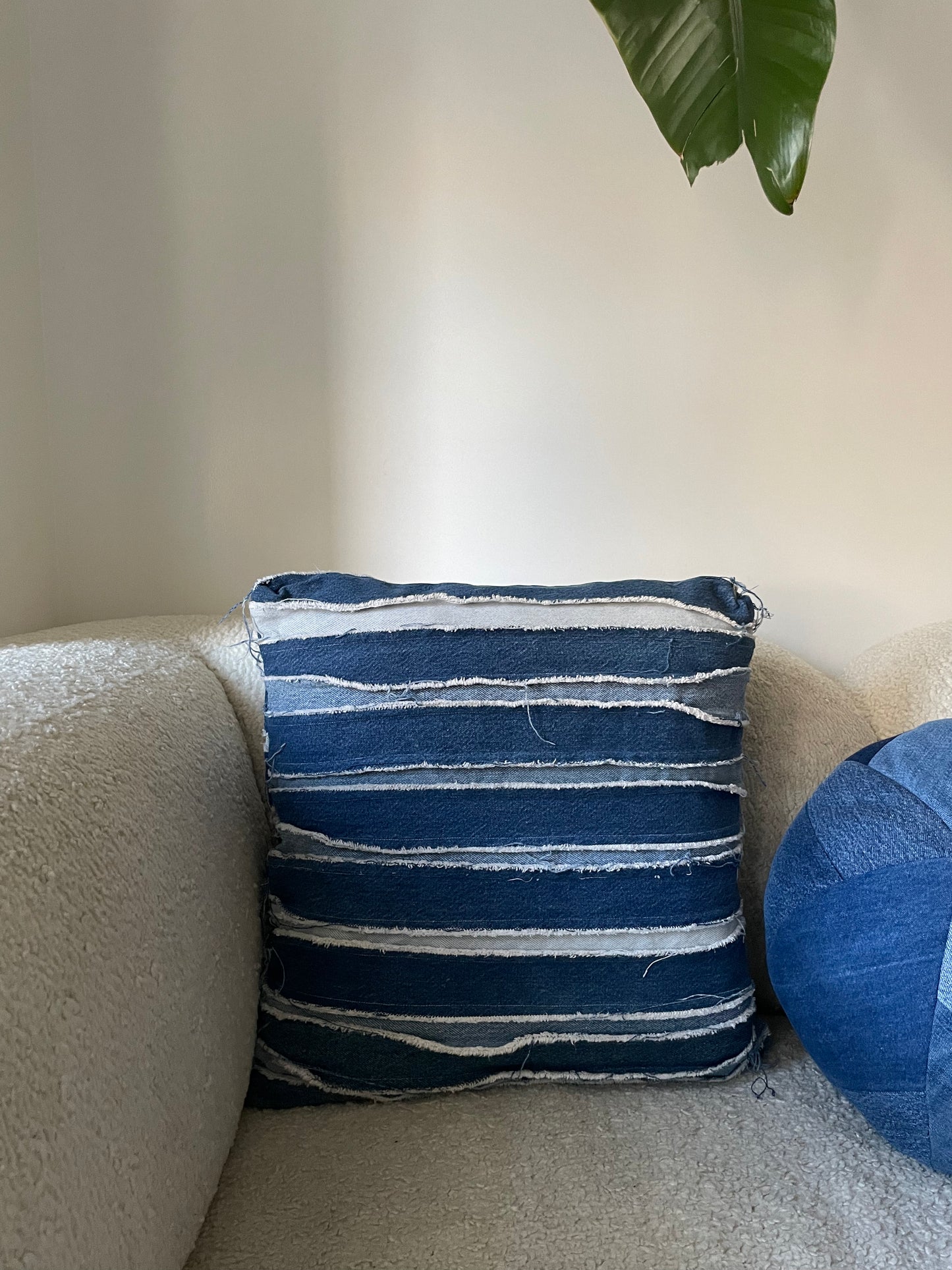 Denim Pillow Cover