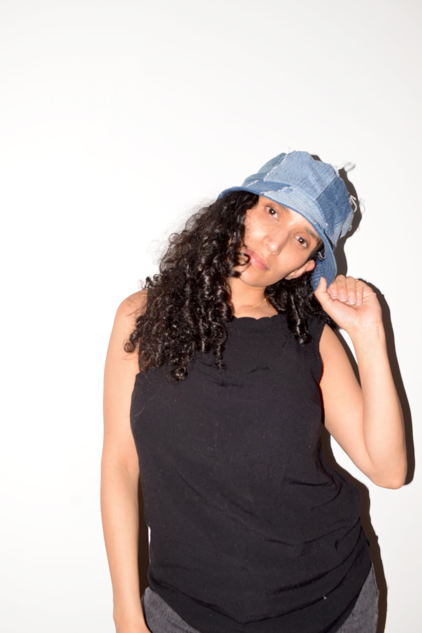 Denim Bucket Hat