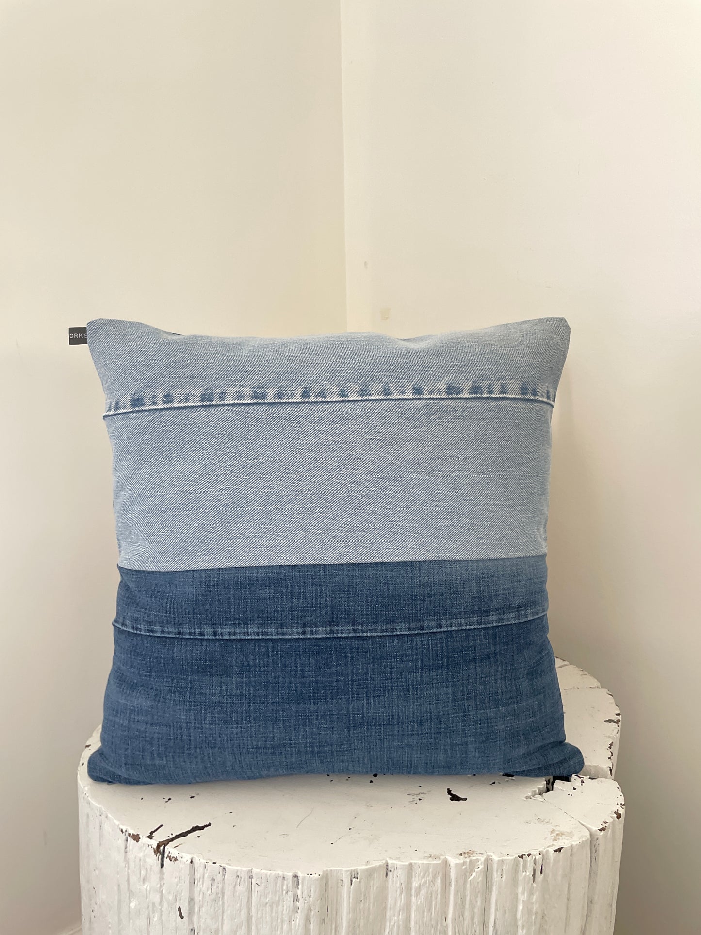 Denim Pillow Cover