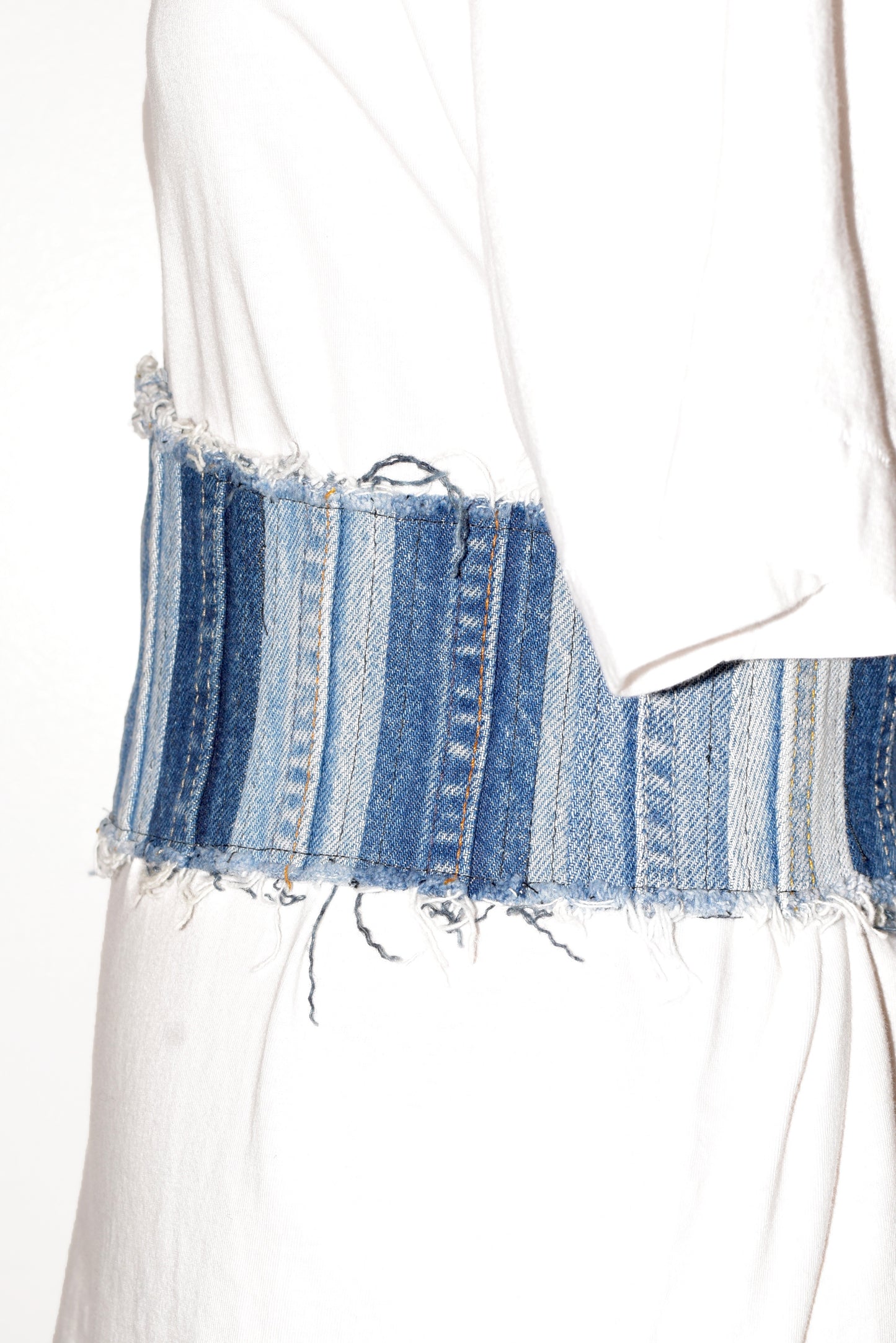 Denim Corset Belt