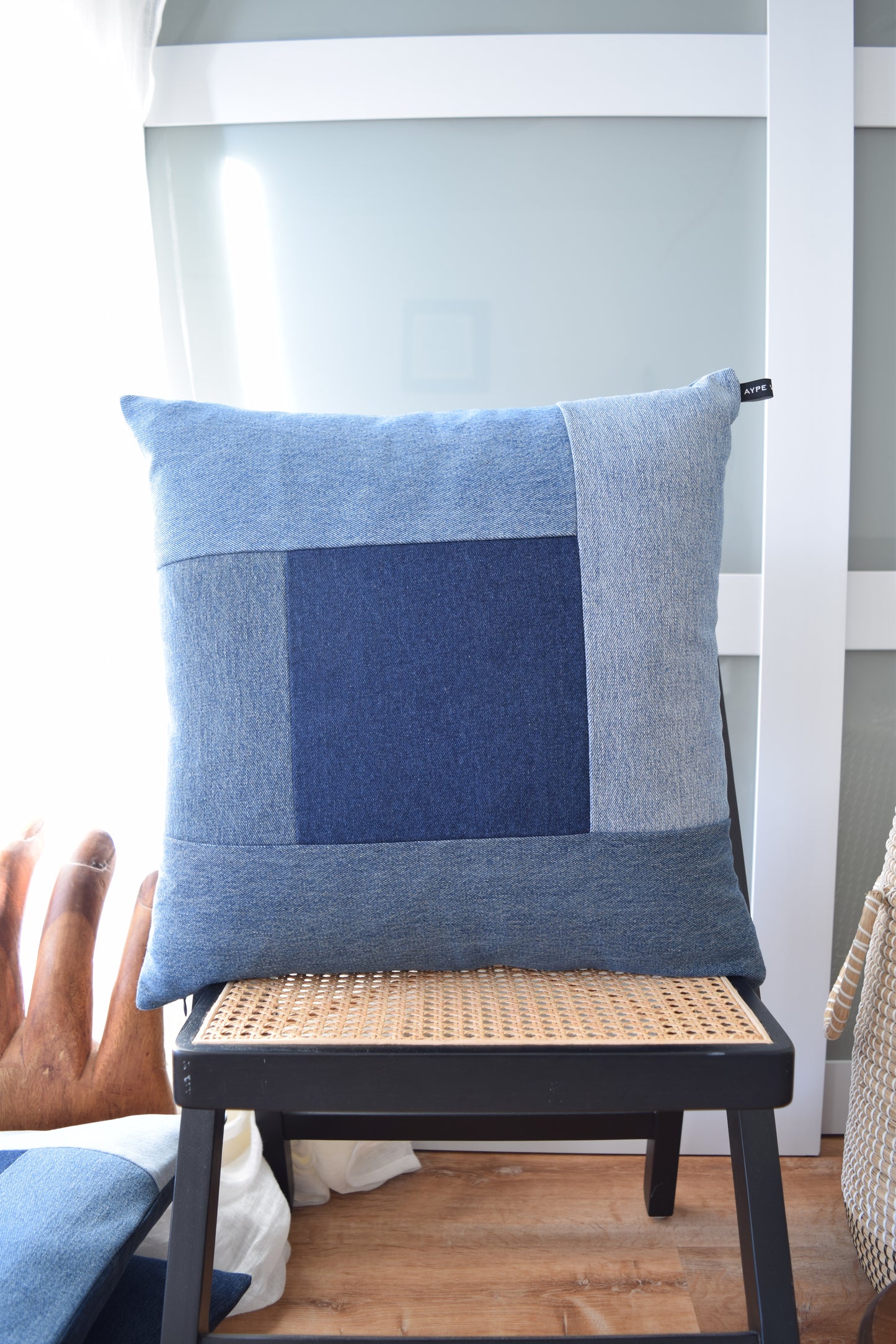 Denim Pillow Cover 20'' x 20''