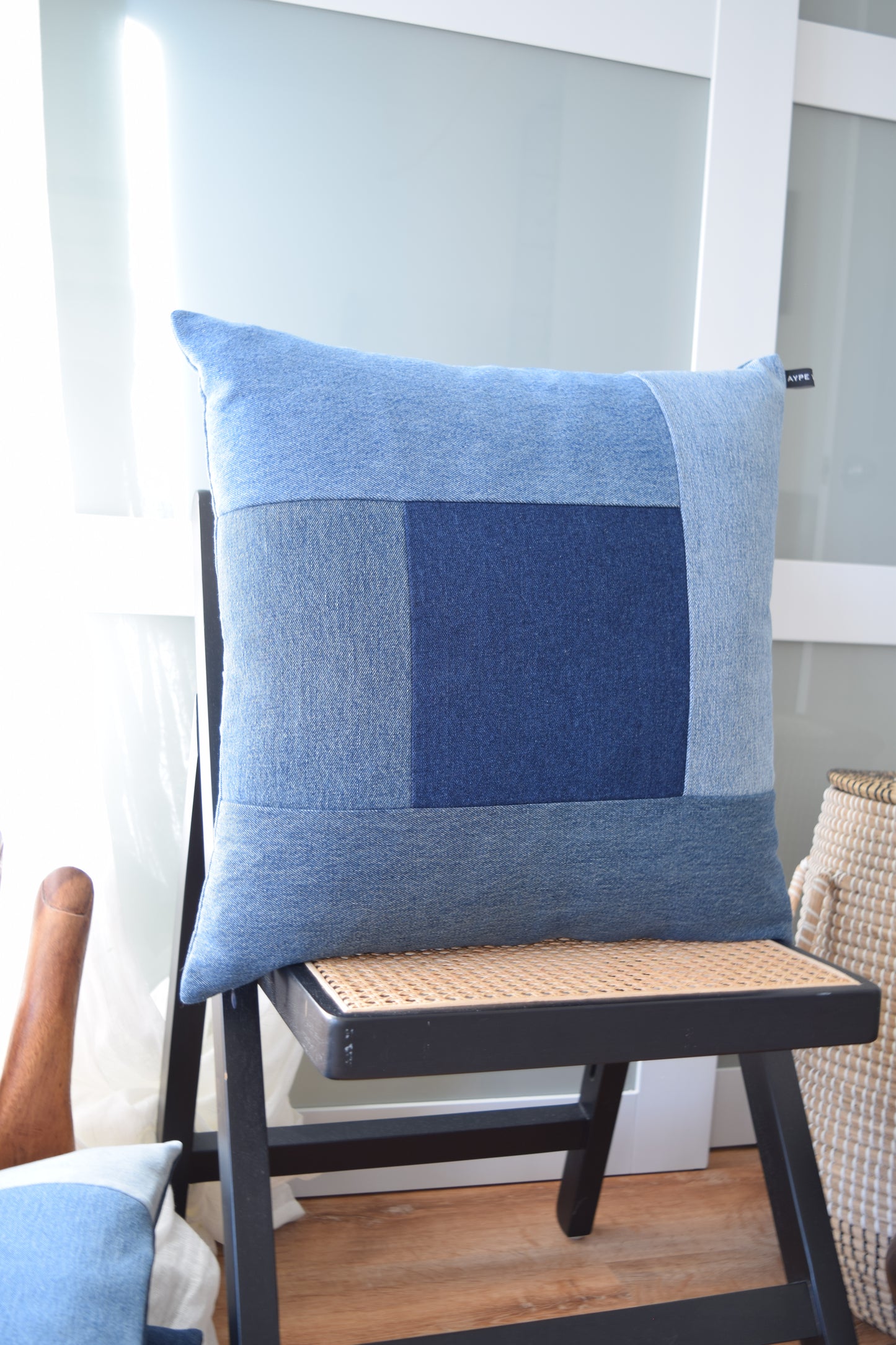 Denim Pillow Cover 20'' x 20''
