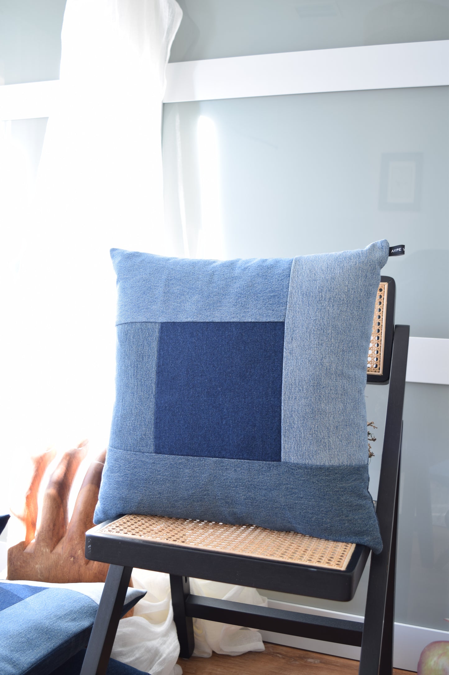 Denim Pillow Cover 20'' x 20''