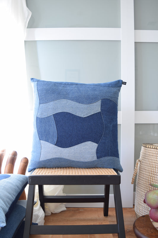 Denim Pillow Cover 20'' x 20''