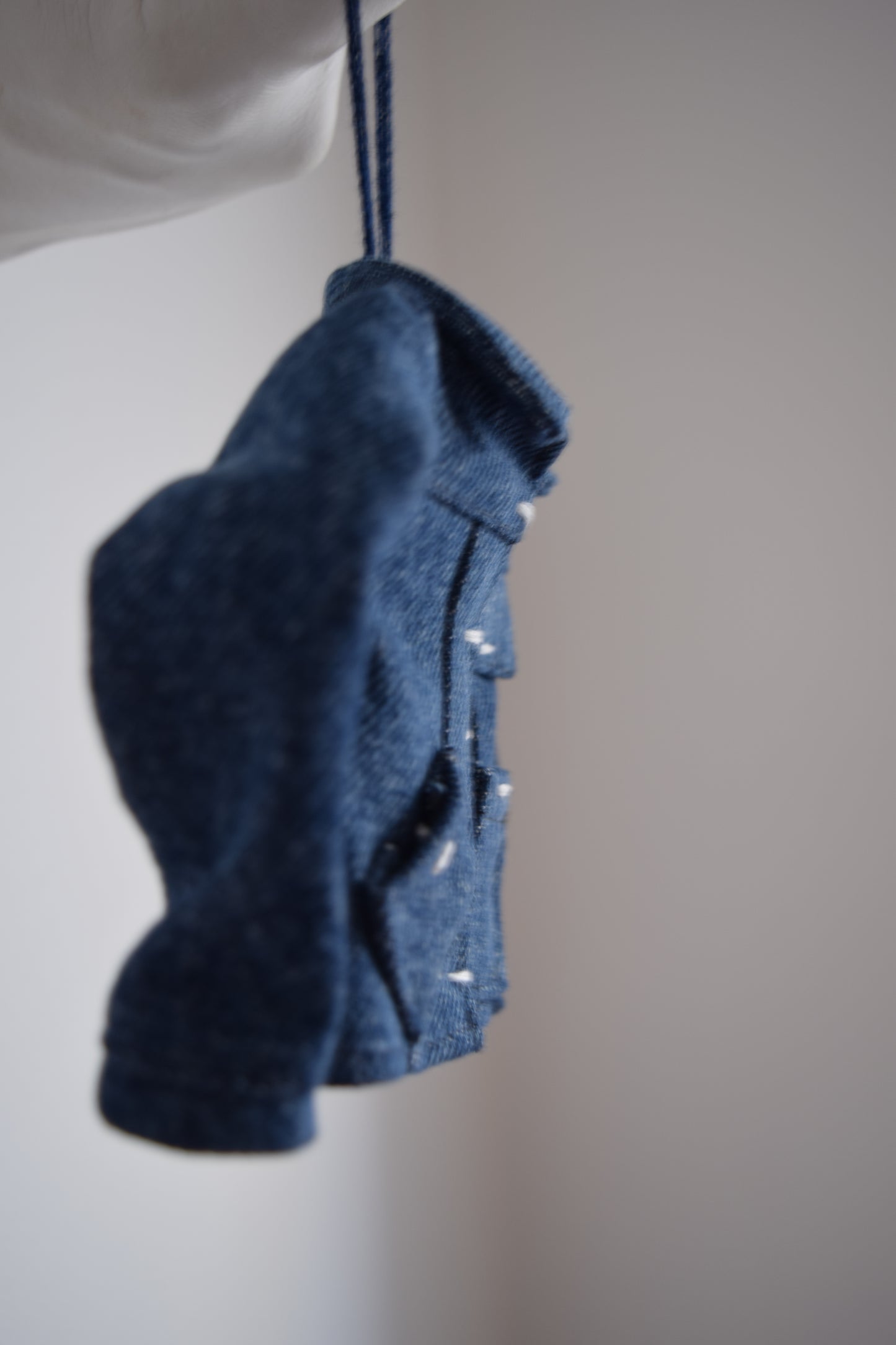 jean jacket / denim jacket Christmas ornament