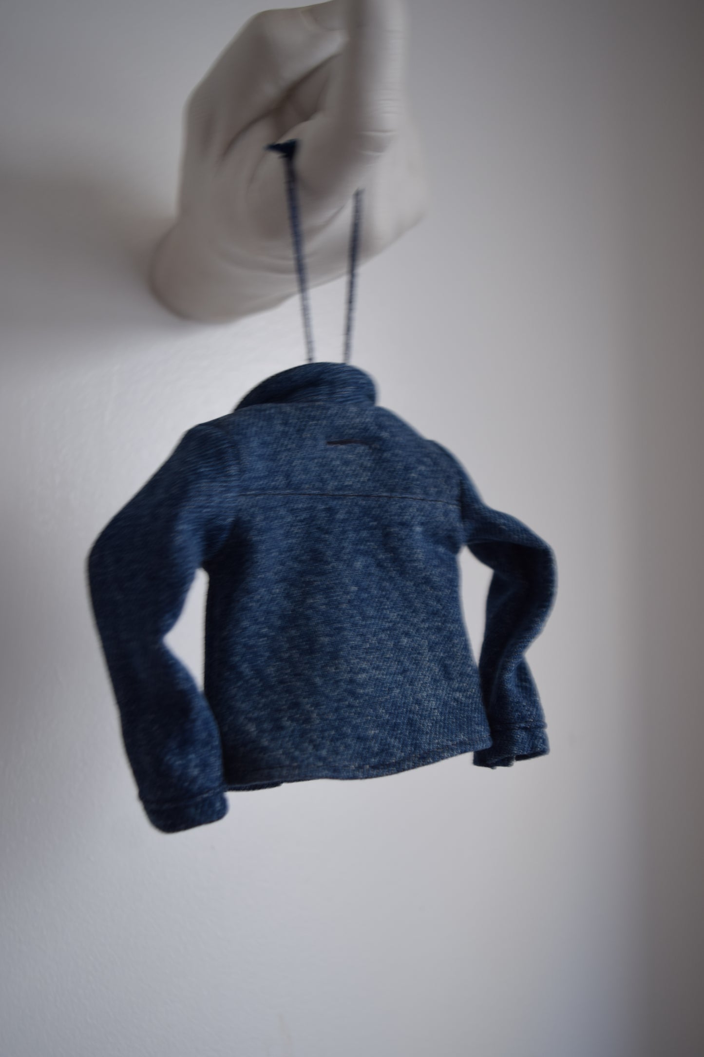 jean jacket / denim jacket Christmas ornament