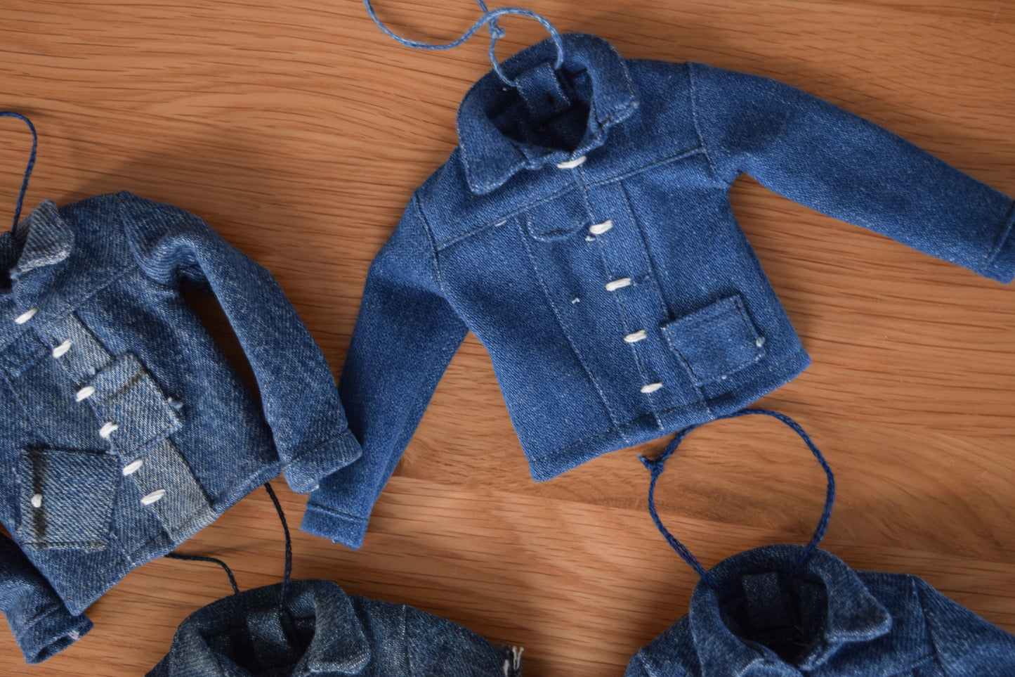 jean jacket / denim jacket Christmas ornament