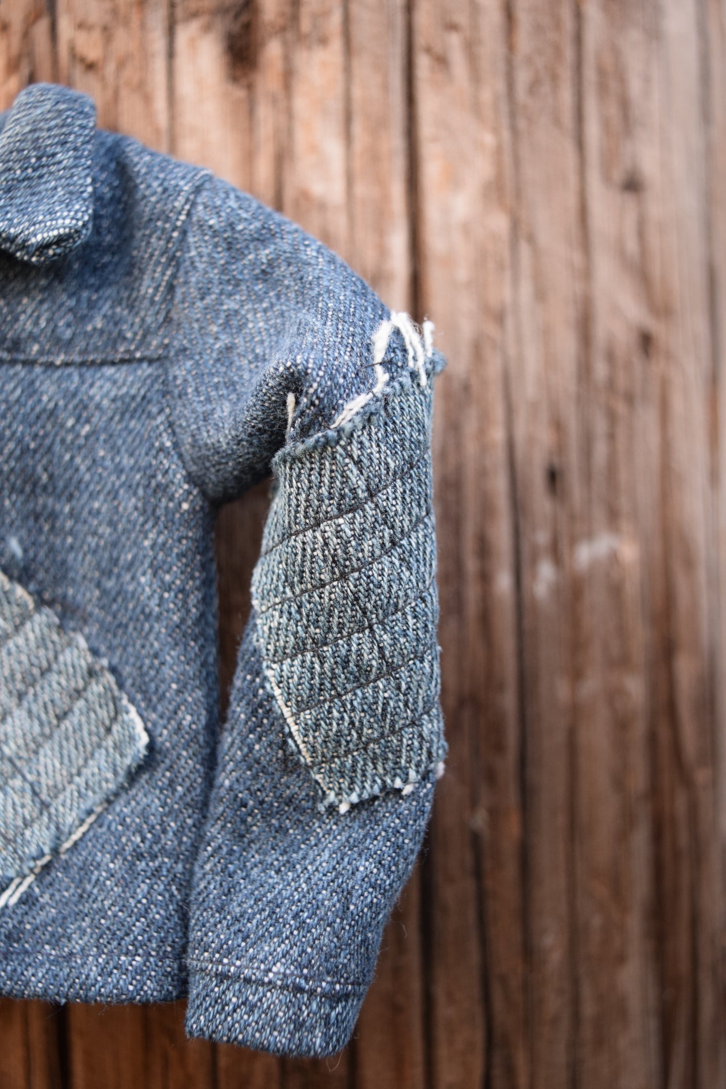 jean jacket / denim jacket Christmas ornament