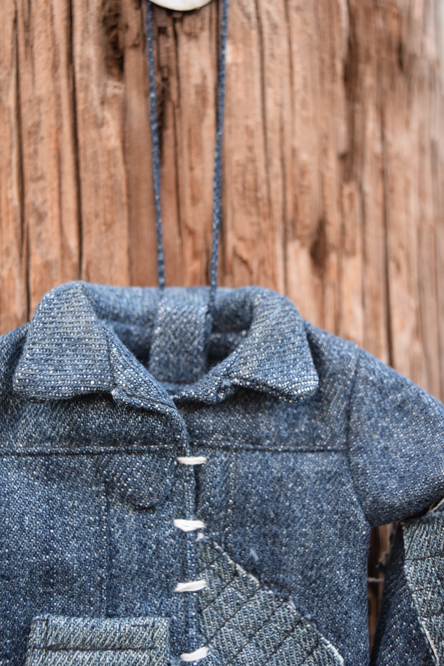 jean jacket / denim jacket Christmas ornament