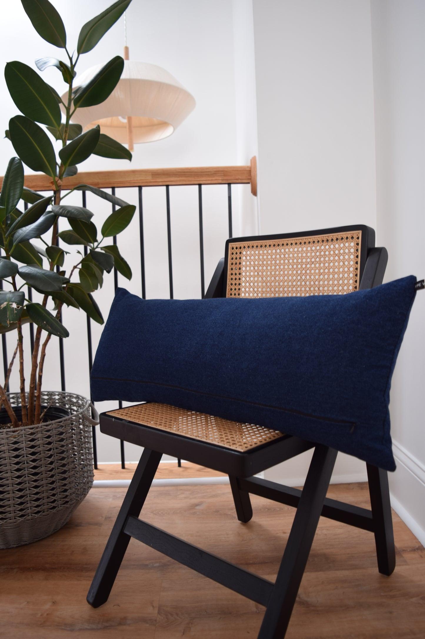 Lumbar Pillow Cover: Patchwork Design (13” x 33'')