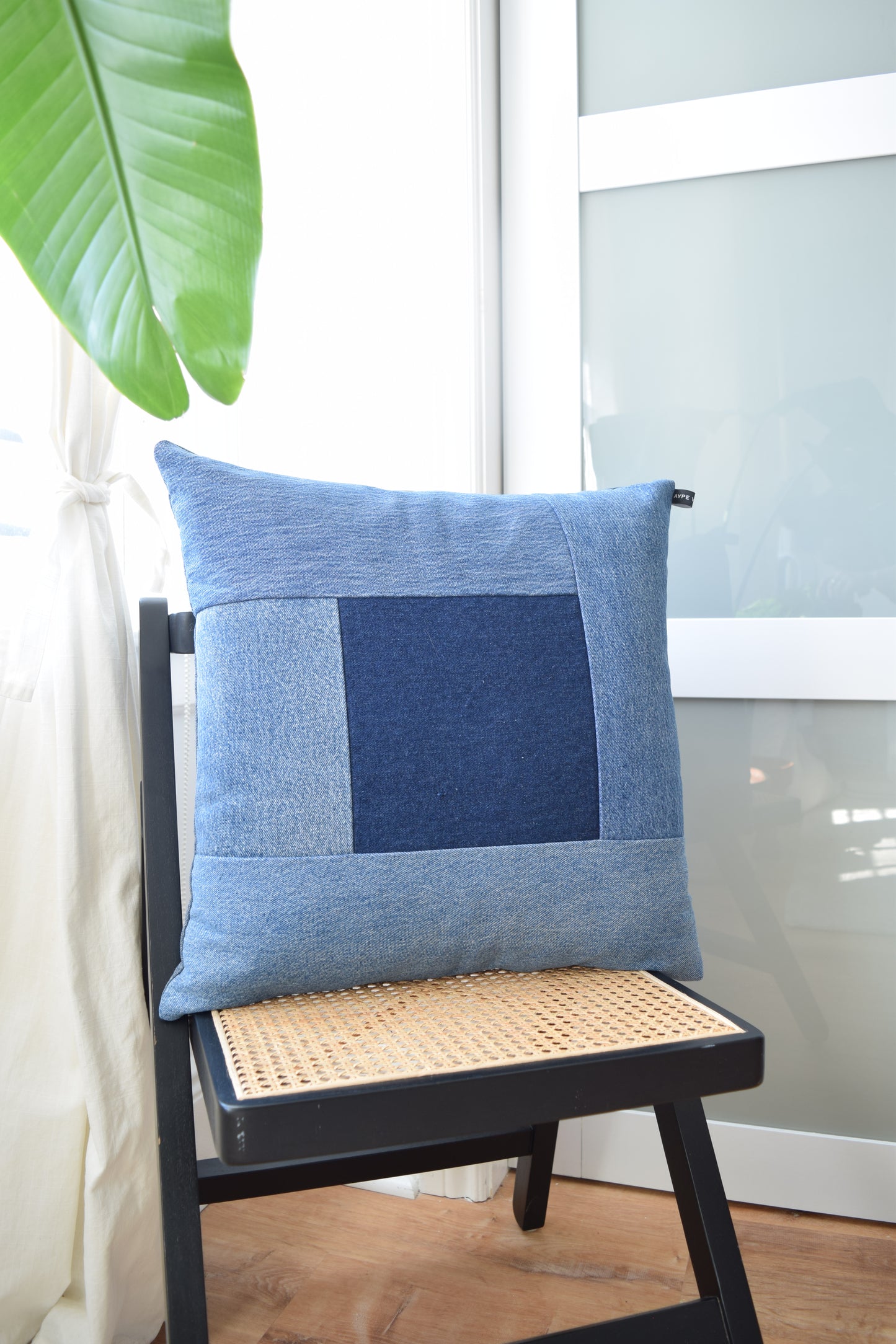 Denim Pillow Cover 20'' x 20''