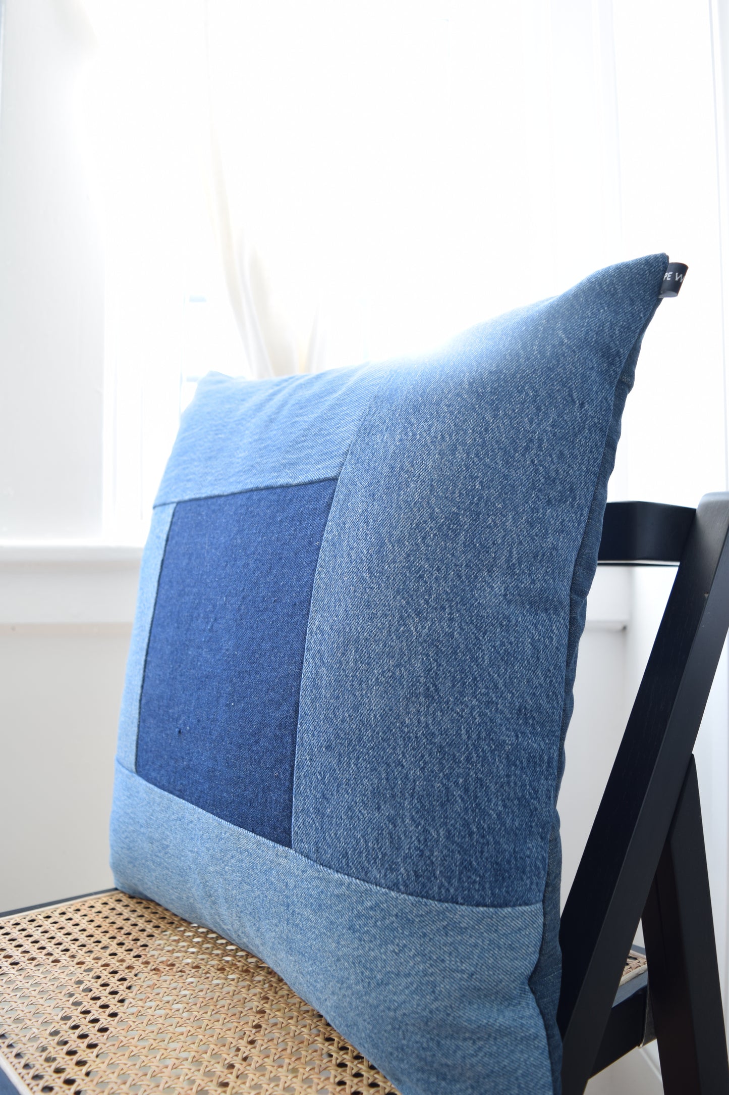 Denim Pillow Cover 20'' x 20''