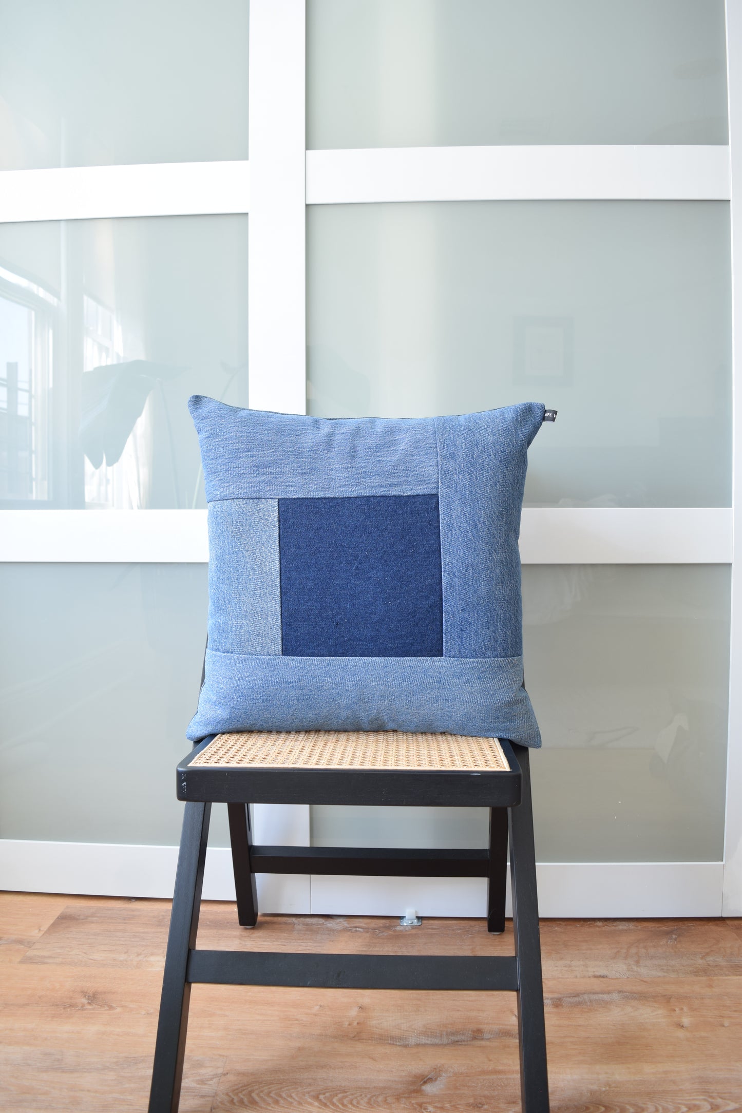 Denim Pillow Cover 20'' x 20''