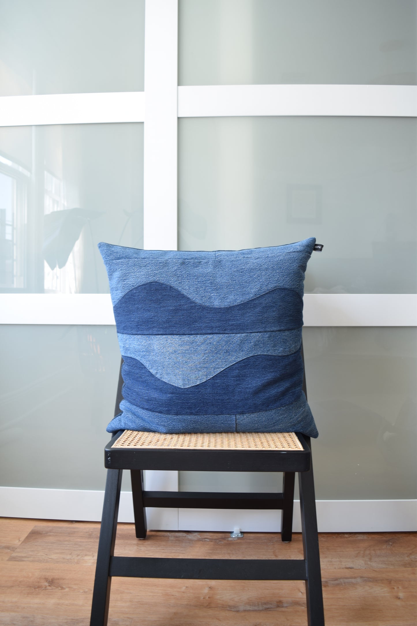 Denim Pillow Cover 20'' x 20''