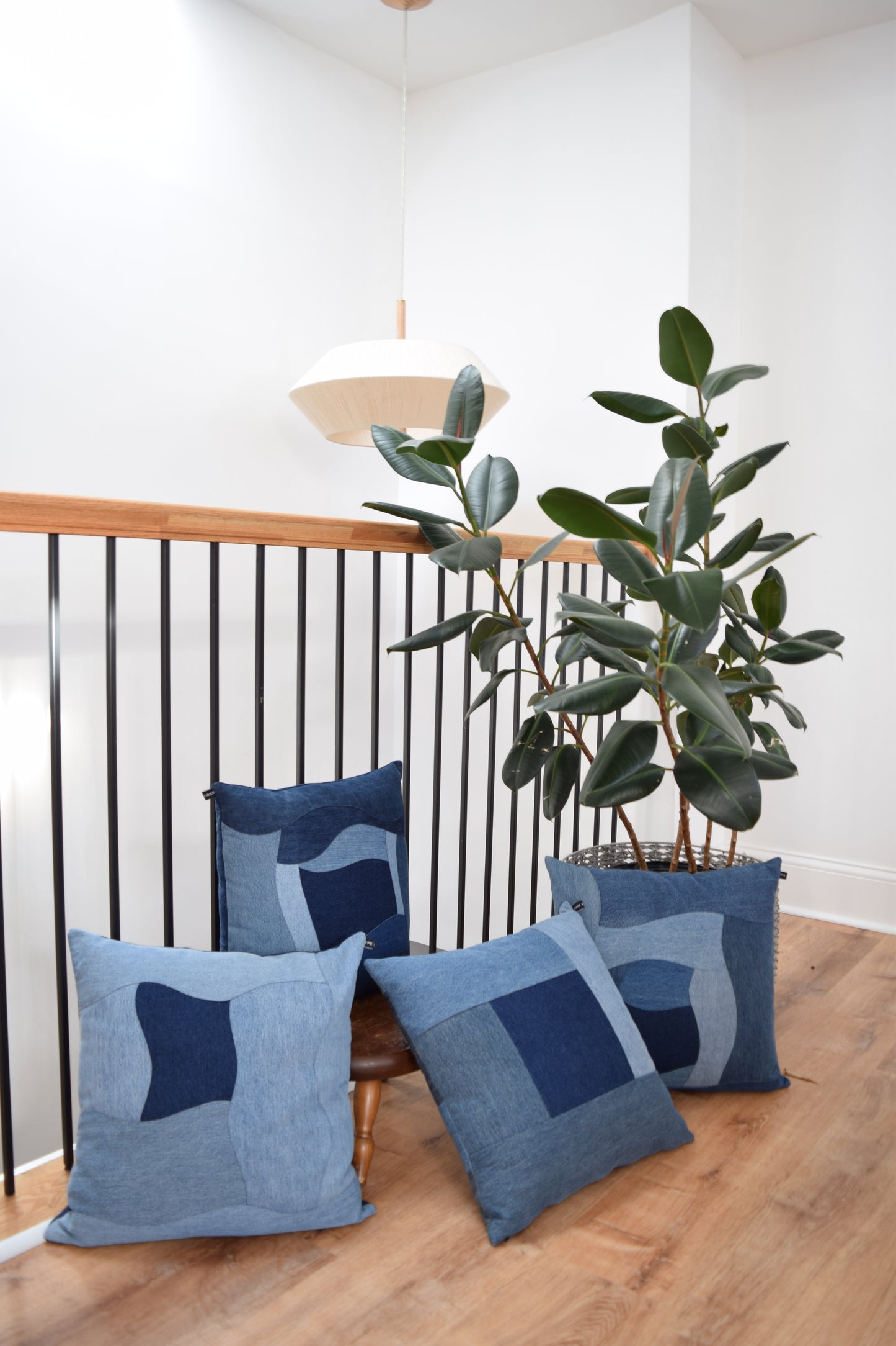 Denim Pillow Cover 20'' x 20''