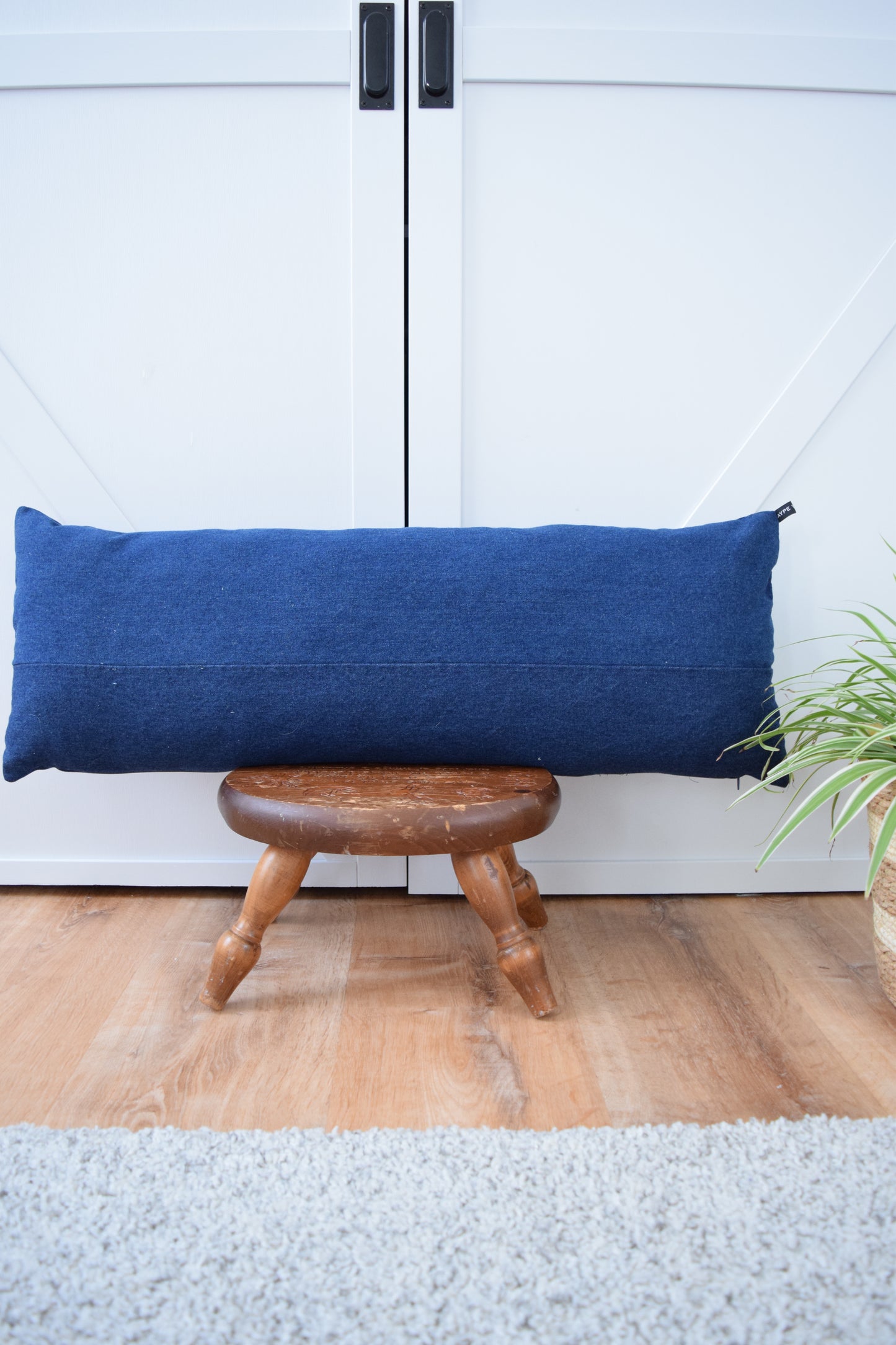 Denim Pillow Cover 14' x 36''