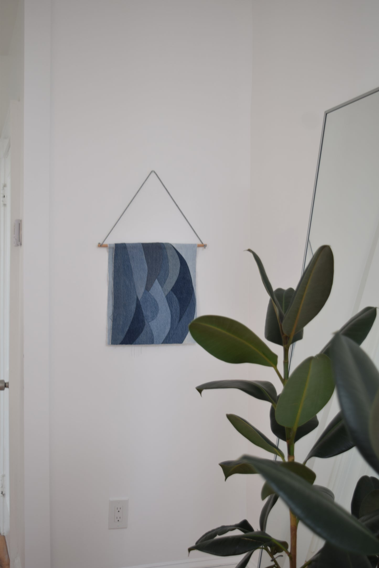 Denim Wall Art/ Tapestry