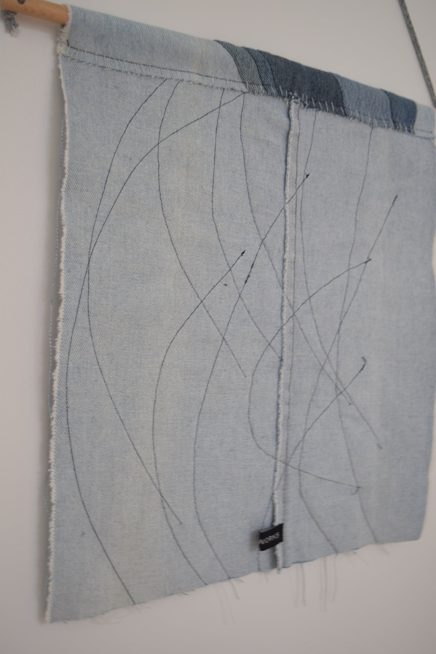 Denim Wall Art/ Tapestry