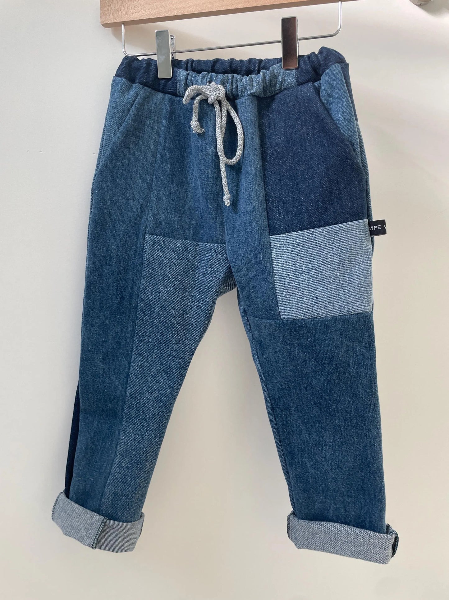 Patchwork Toddler Jeans Size 3/4 Years