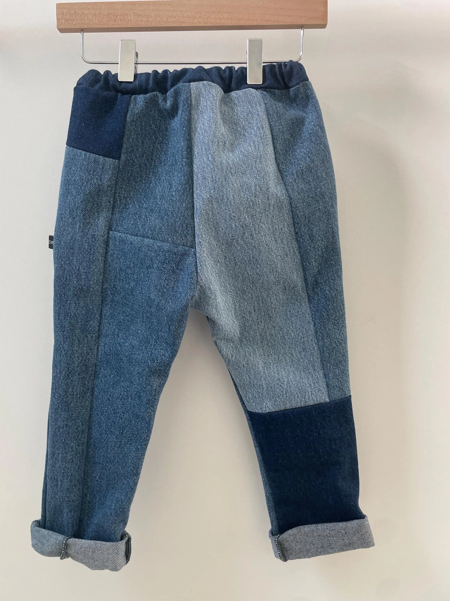 Patchwork Toddler Jeans Size 3/4 Years