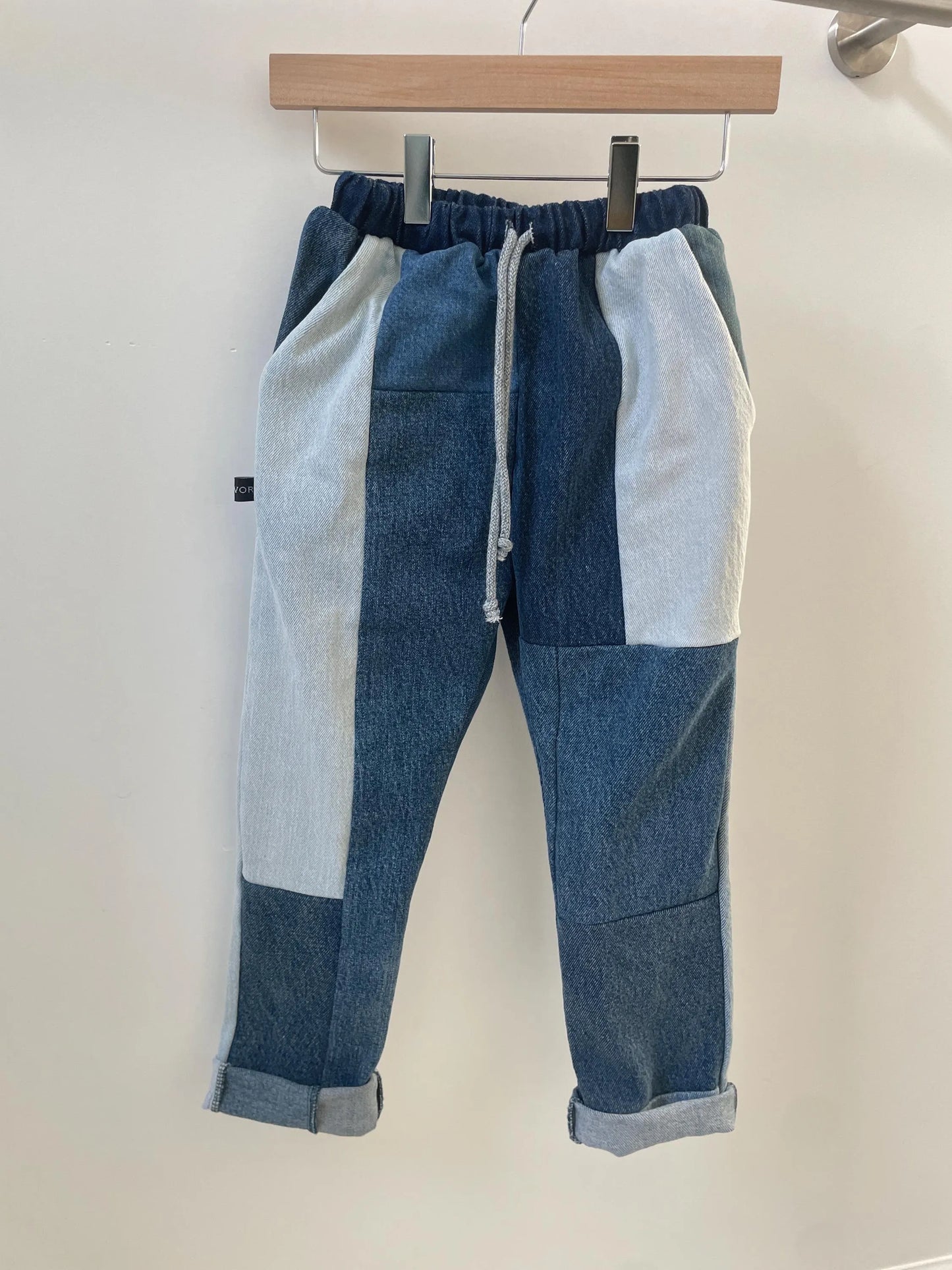 Patchwork Toddler Jeans Size 5/6 Years