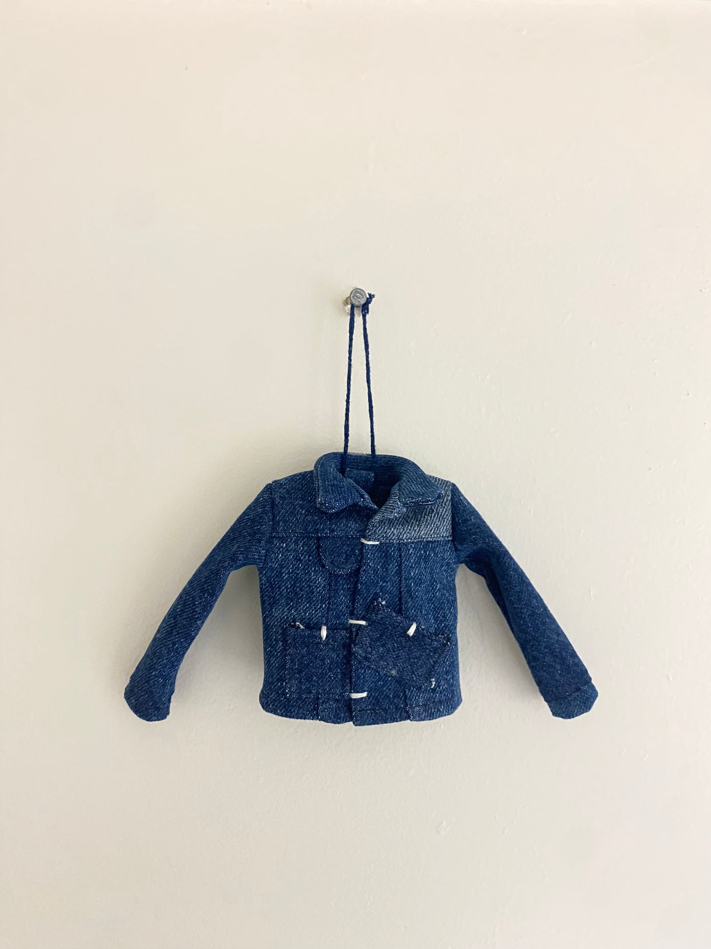 jean jacket / denim jacket Christmas ornament