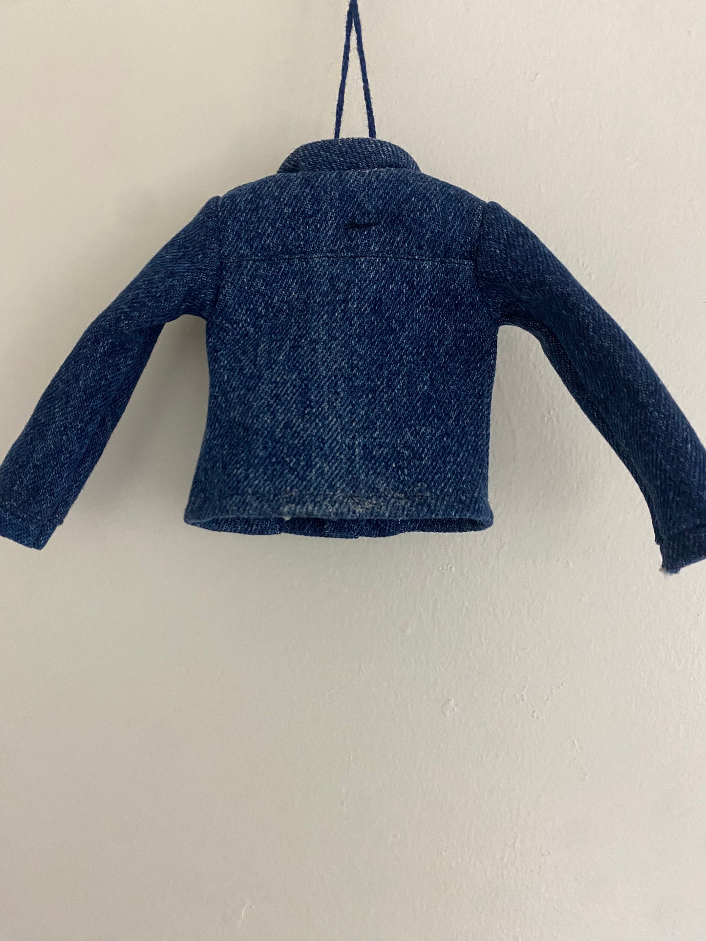 jean jacket / denim jacket Christmas ornament