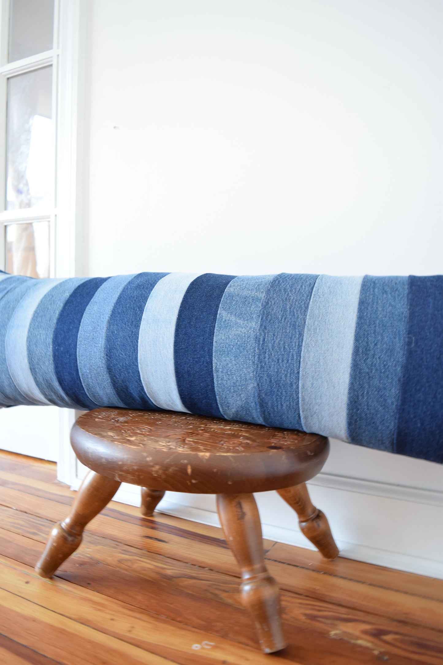 Striped Pillow Cover 12'' x 40''