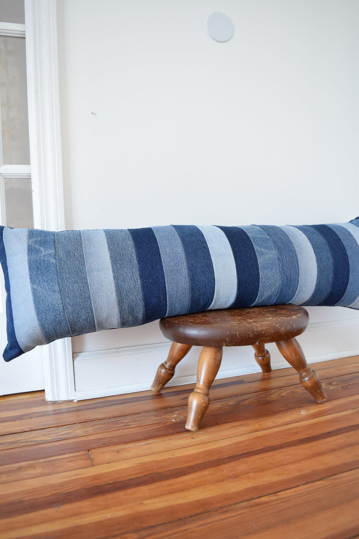 Striped Pillow Cover 12'' x 40''