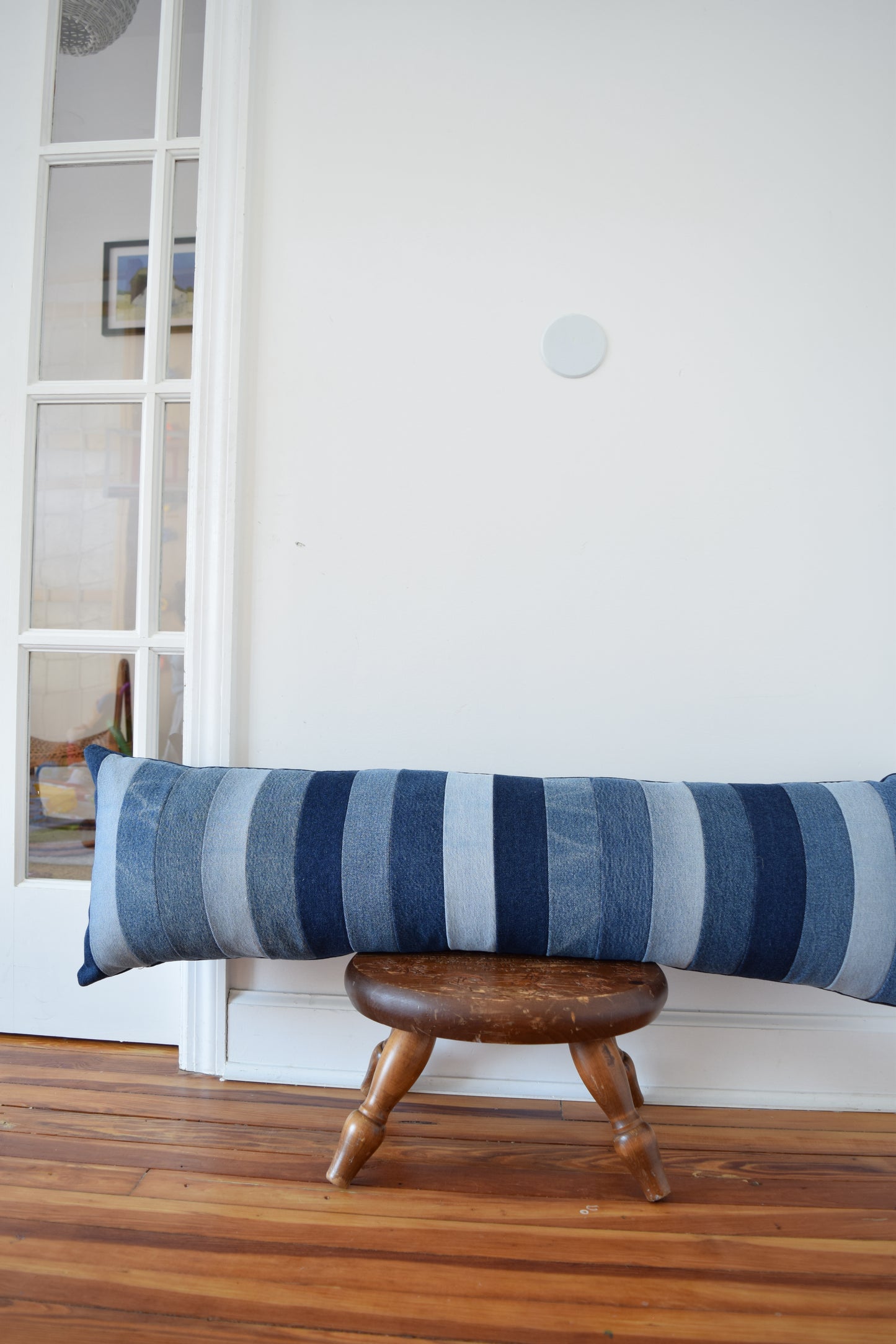 Striped Pillow Cover 12'' x 40''