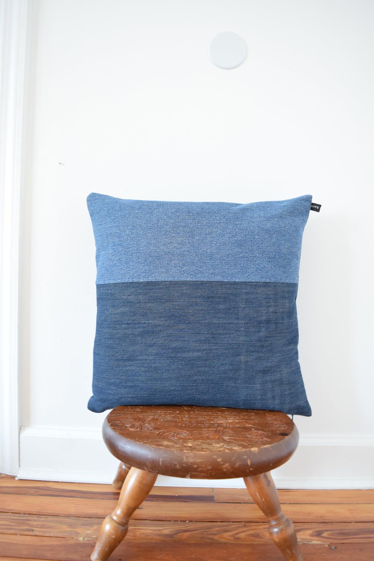 Denim Pillow Cover 18'' x 18''