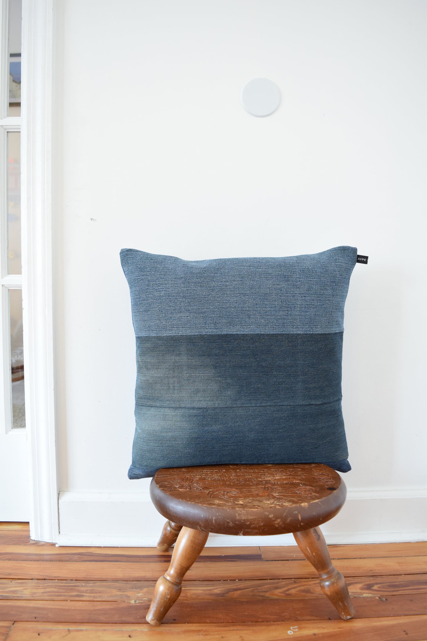 Denim Pillow Cover 18'' x 18''