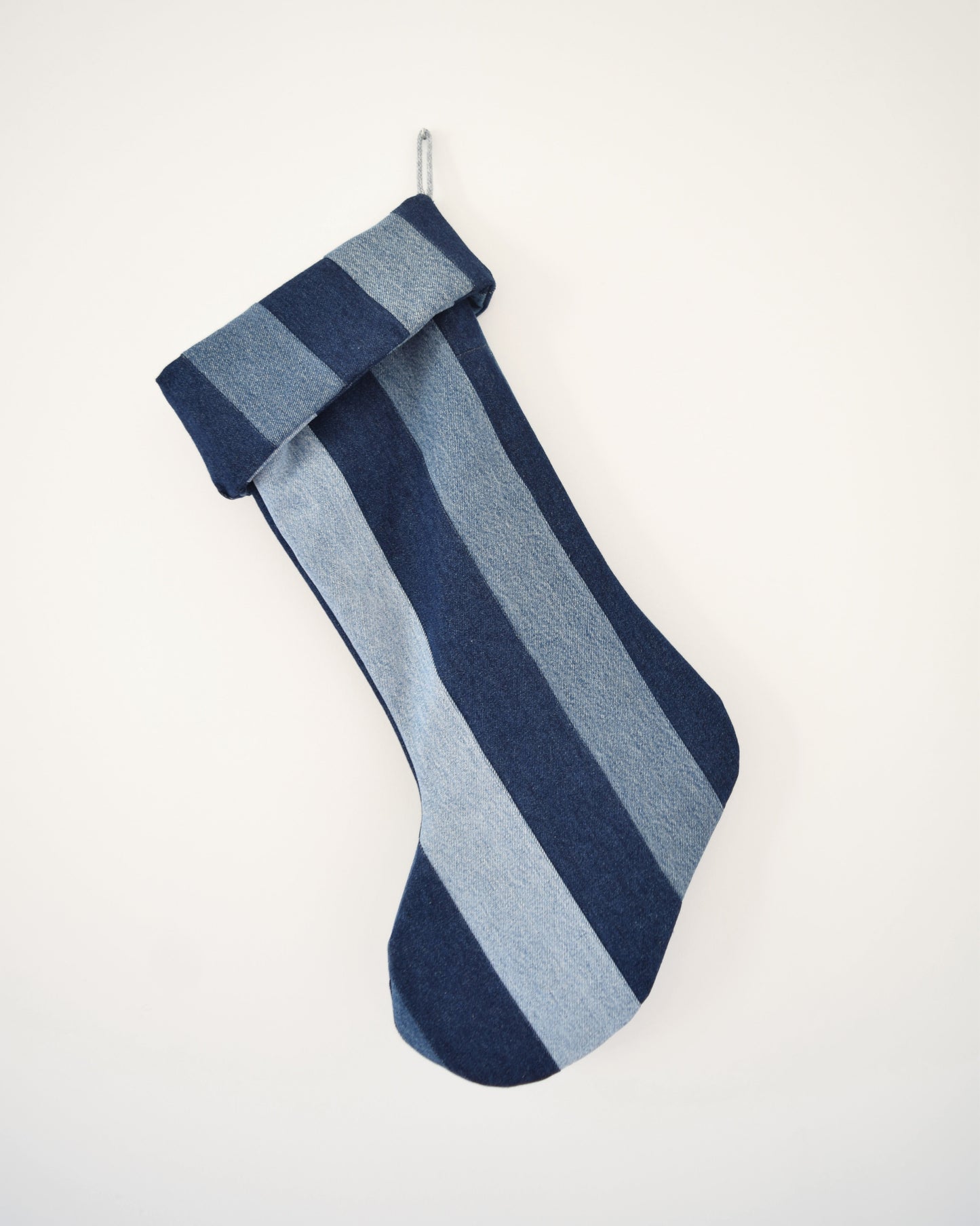 Denim Christmas Stocking